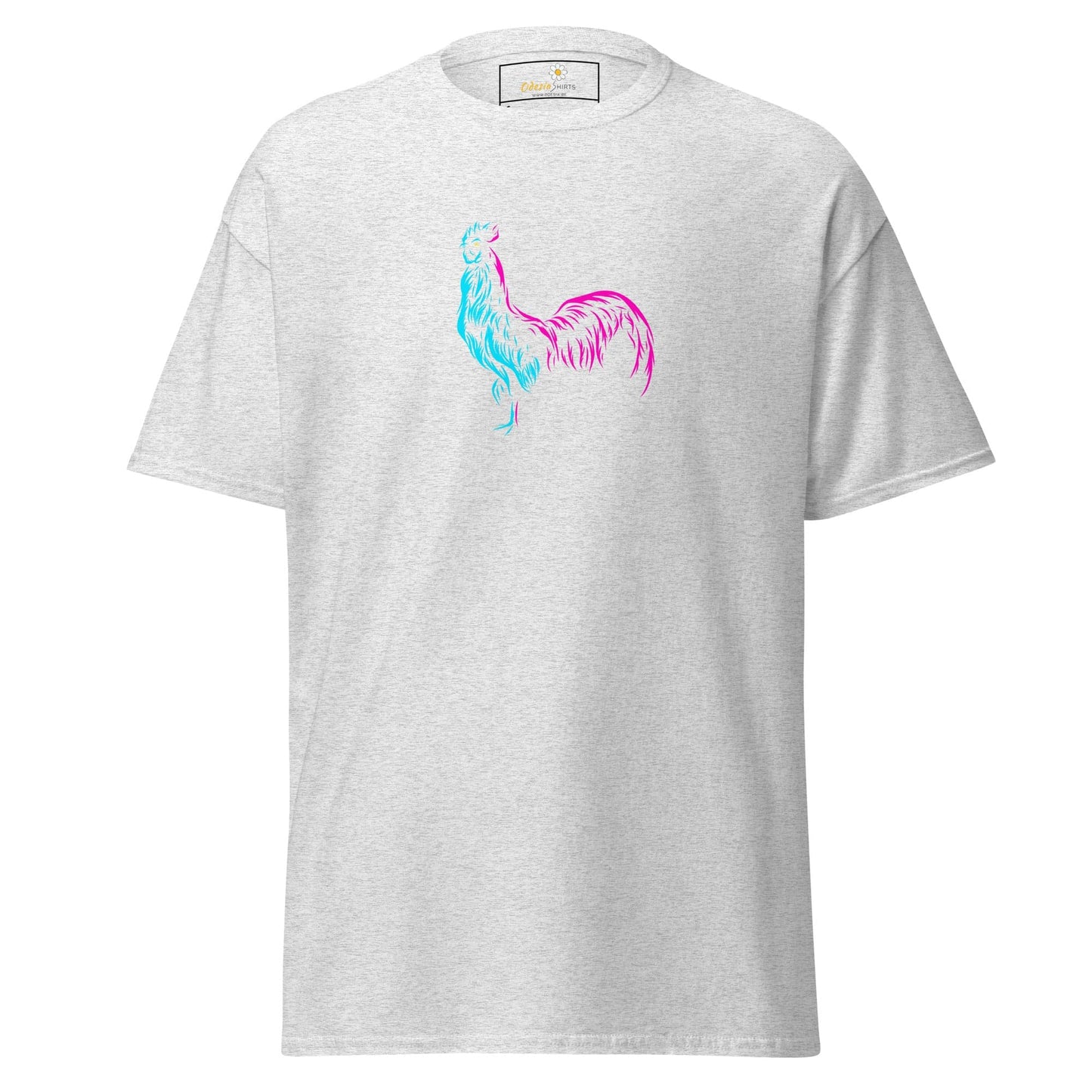 Unisex classic tee - ANIMALS COQ - REGULAR - Ash / S