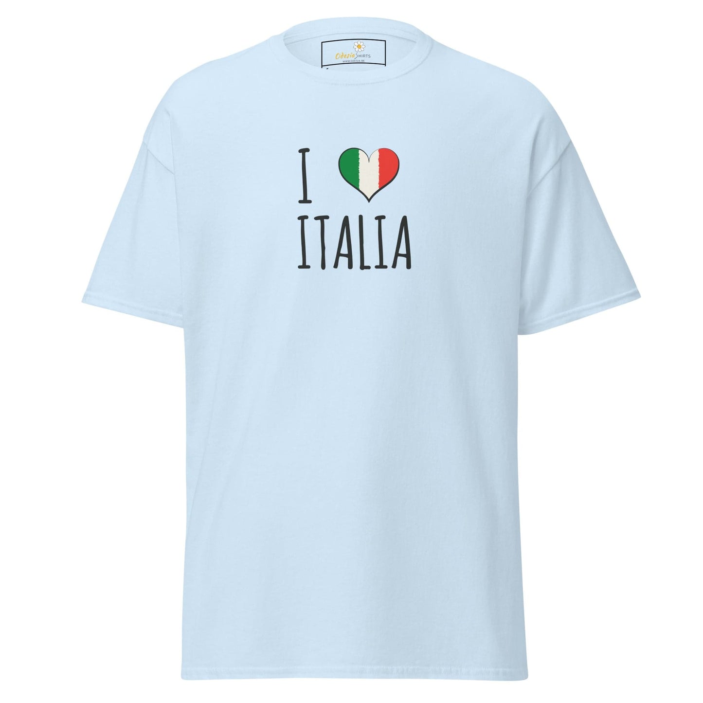 Unisex classic tee - COUNTRY I LOVE ITALY - REGULAR - Light Blue / S