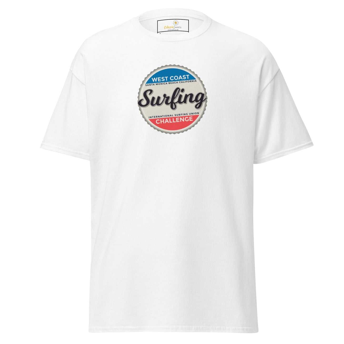 Unisex classic tee - SPORT SURFING COAST - REGULAR - White / S