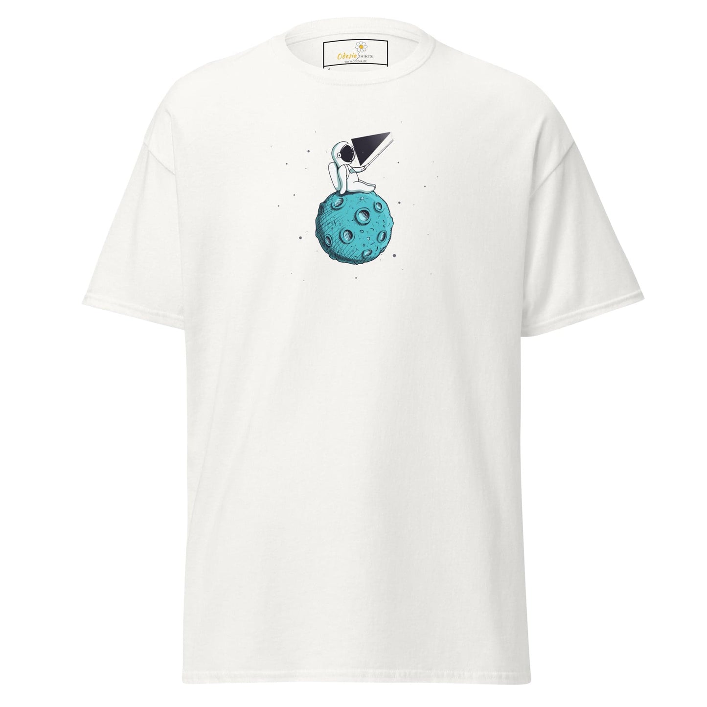 Unisex classic tee - ASTRONAUT SELFIE - REGULAR - White / S