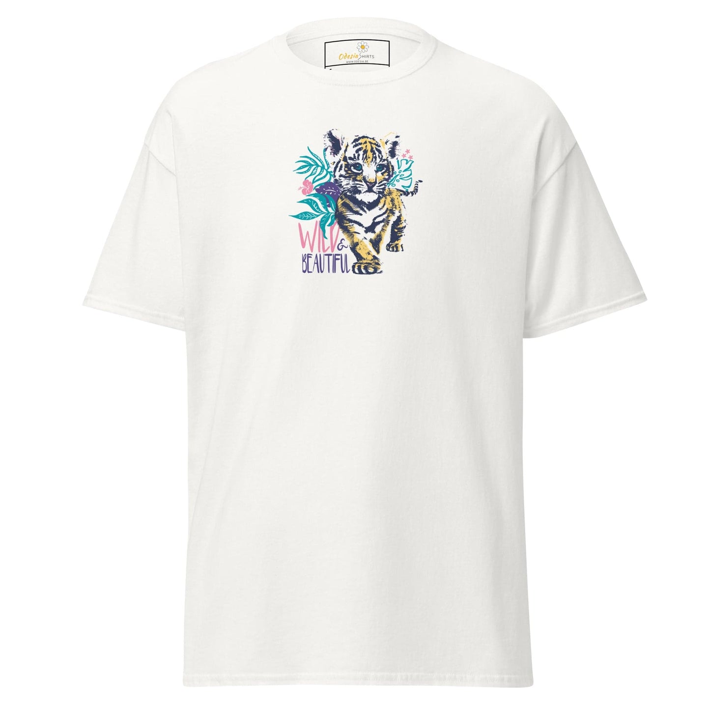 Unisex classic tee - WILD LIFE AND BEAUTIFUL - REGULAR - White / S