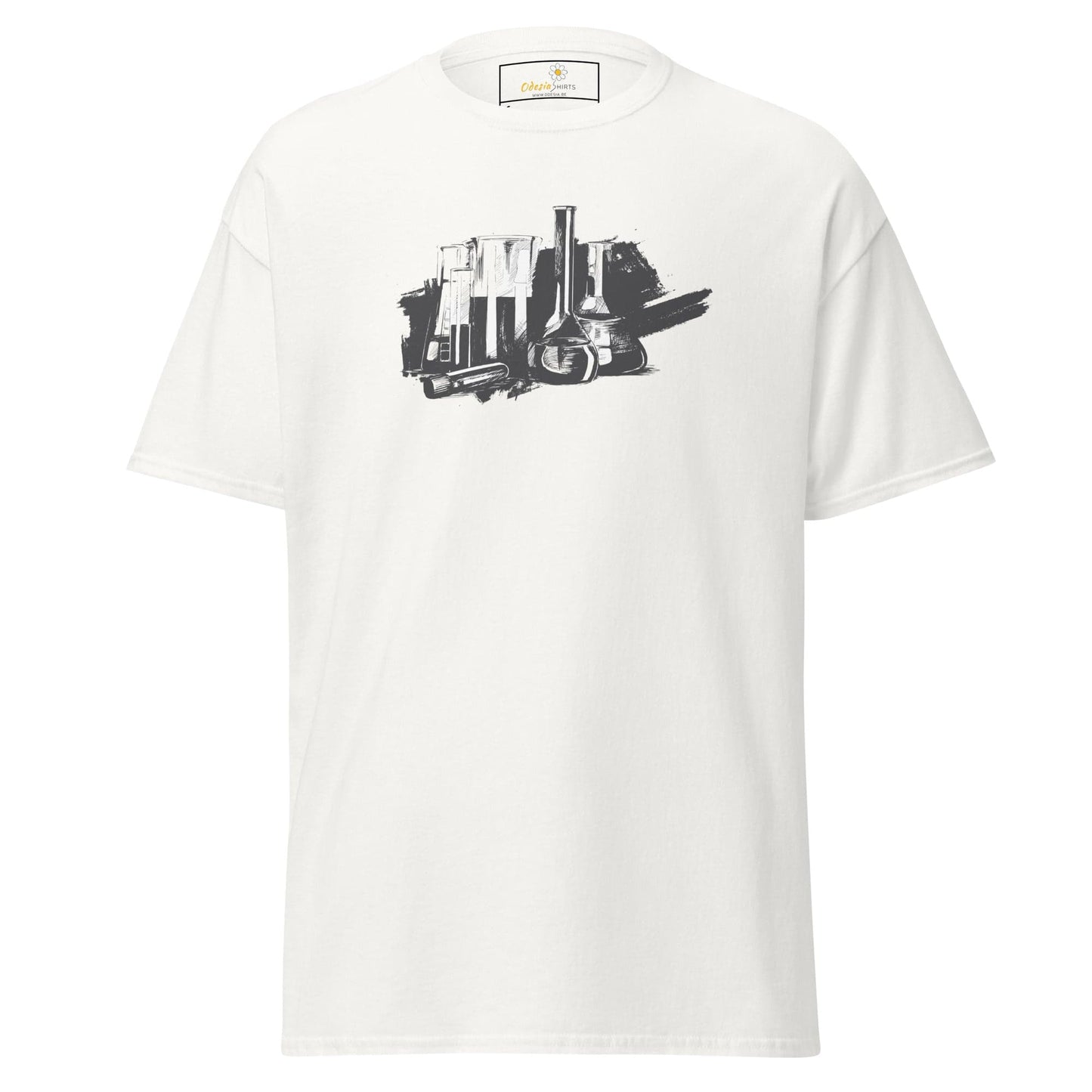 Unisex classic t-shirt - SKILLS CHEMISTRY - REGULAR - White / S