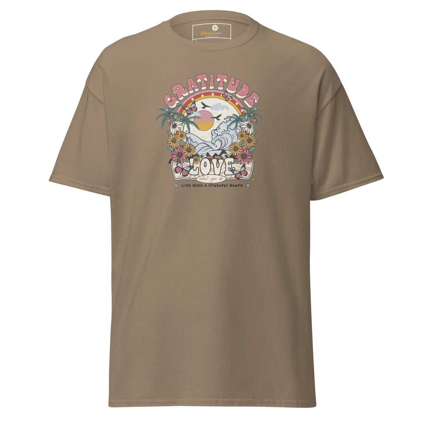 Art T-shirt Design Tee • Man / Woman • [s-xl] - Brown Savana / s
