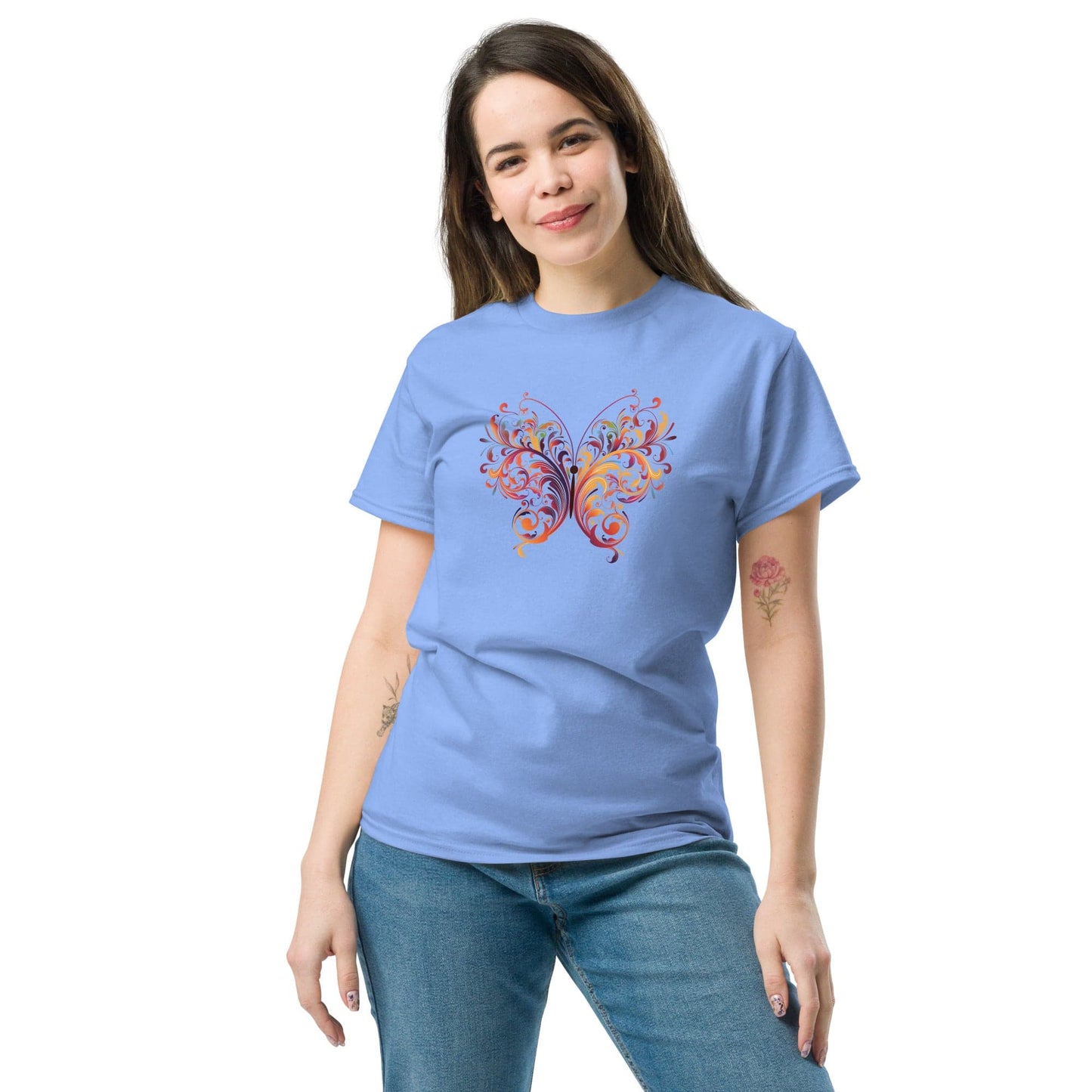 Art T-shirt Design Tee • Man / Woman • [s-xl] - Carolina Blue / s