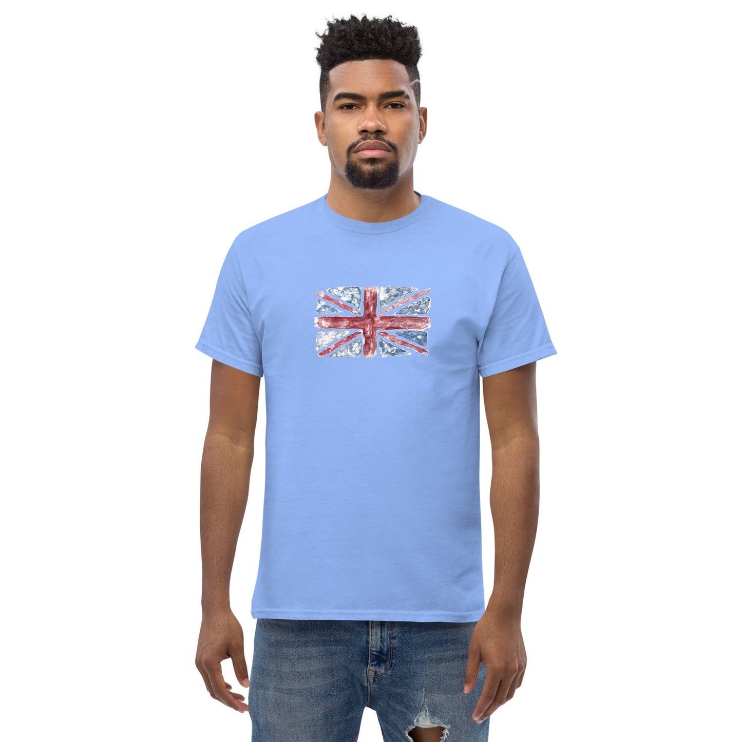 Art T-shirt Design Tee • Man / Woman • [s-xl] - Carolina Blue / s
