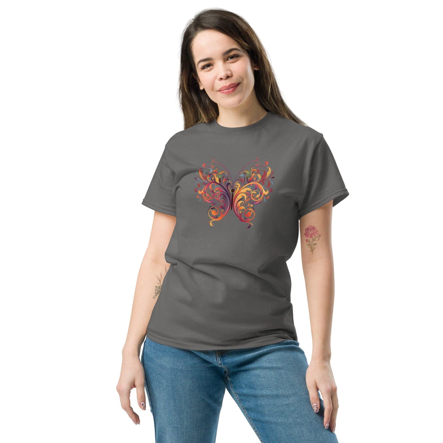 Art T-shirt Design Tee • Man / Woman • [s-xl] - Charcoal / s