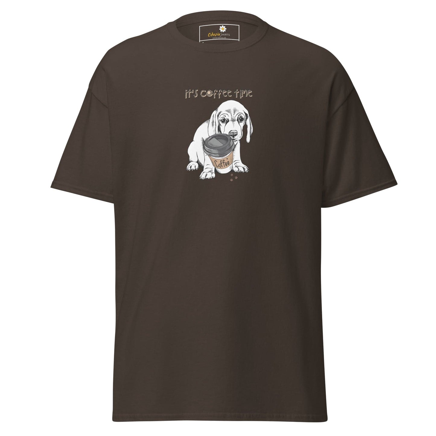Art T-shirt Design Tee • Man / Woman • [s-xl] - Dark Chocolate / s