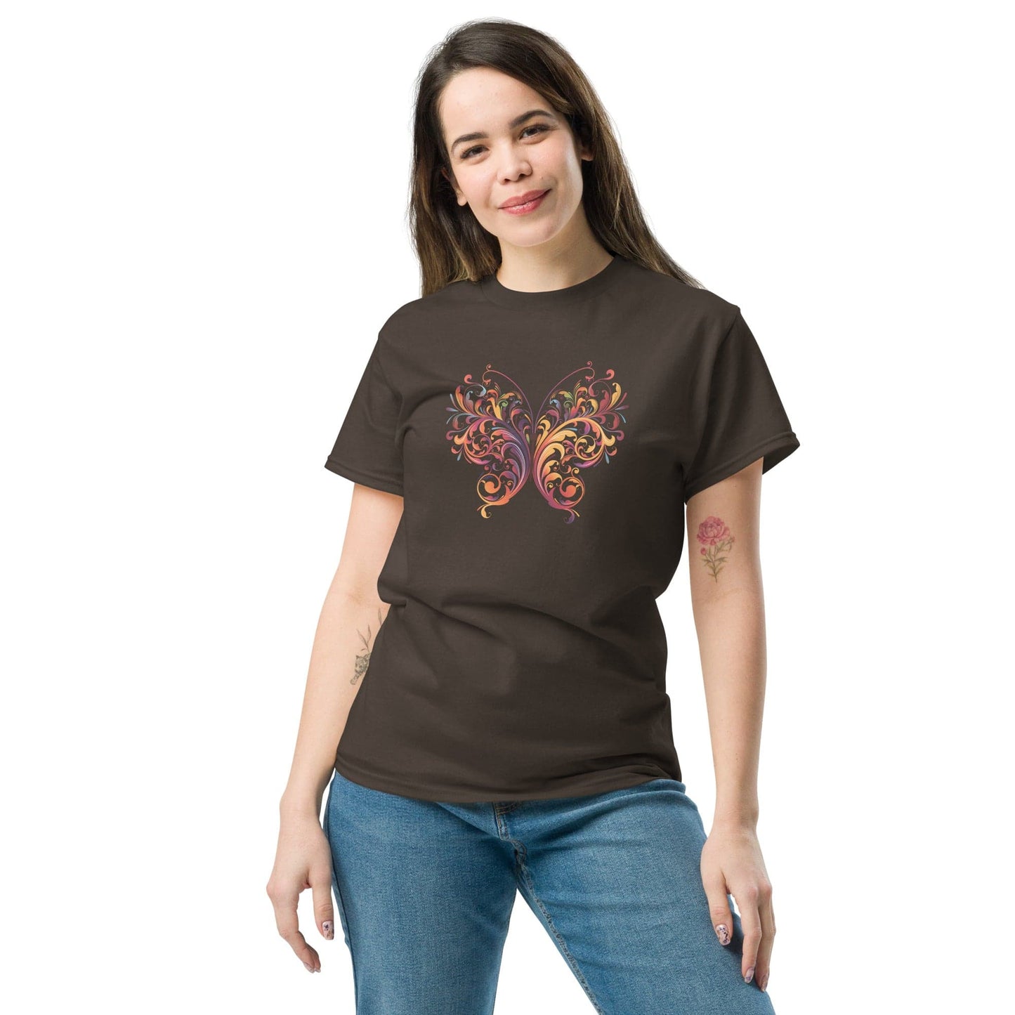 Art T-shirt Design Tee • Man / Woman • [s-xl] - Dark Chocolate / s
