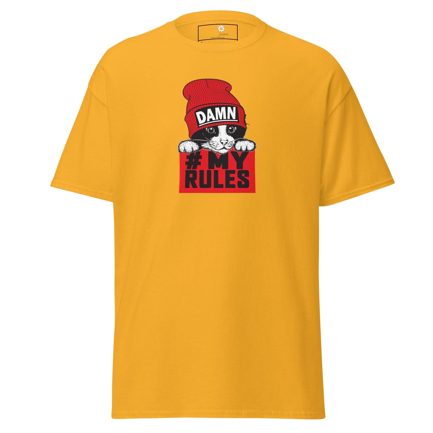 Art T-shirt Design Tee • Man / Woman • [s-xl] - Gold / s