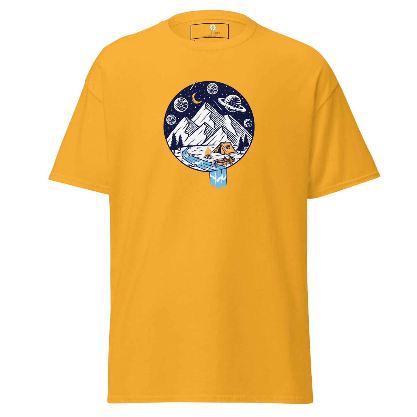Art T-shirt Design Tee • Man / Woman • [s-xl] - Gold / s