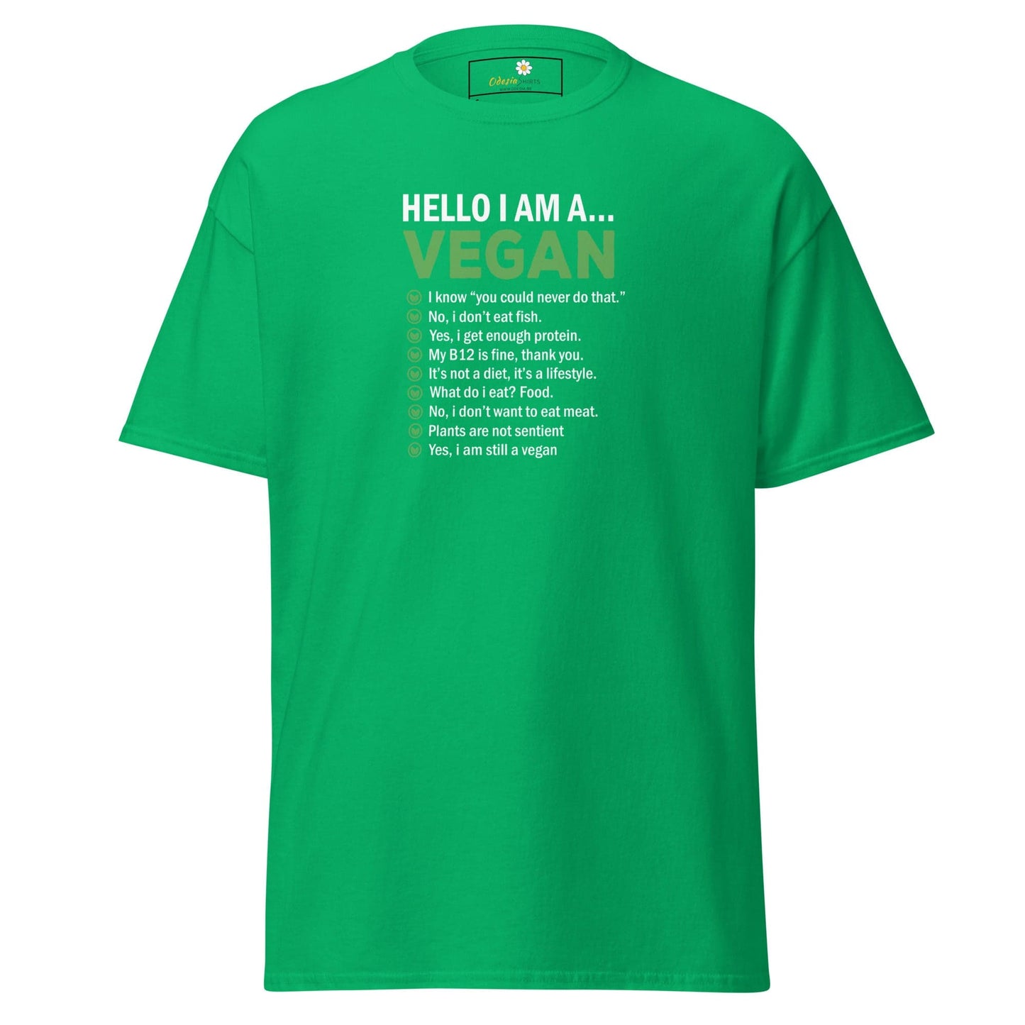 Art T-shirt Design Tee • Man / Woman • [s-xl] - Irish Green / s