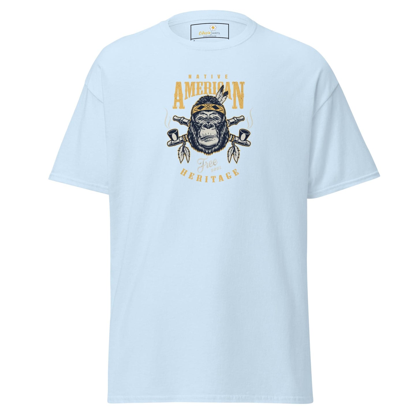 Art T-shirt Design Tee • Man / Woman • [s-xl] - Light Blue / s