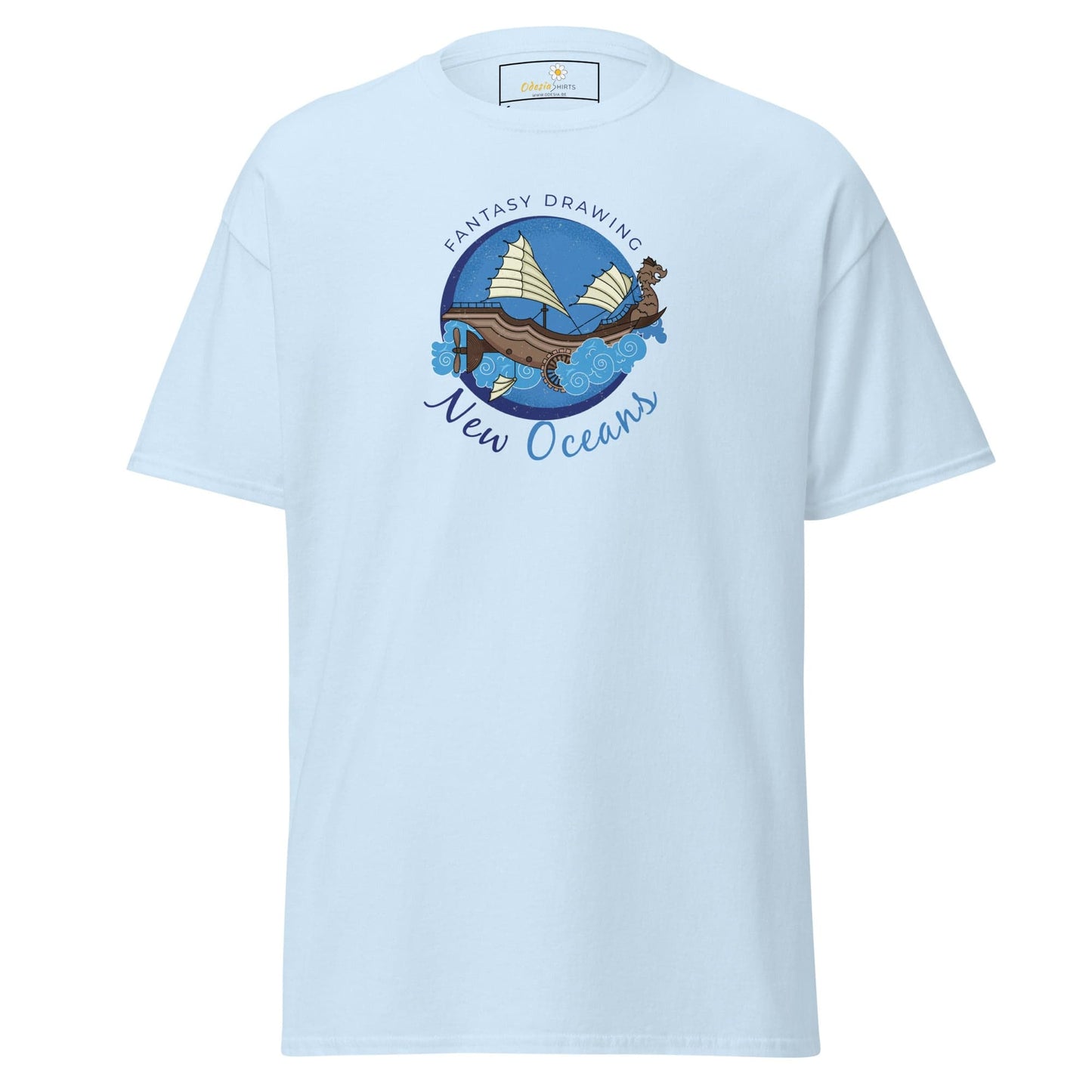Art T-shirt Design Tee • Man / Woman • [s-xl] - Light Blue / s