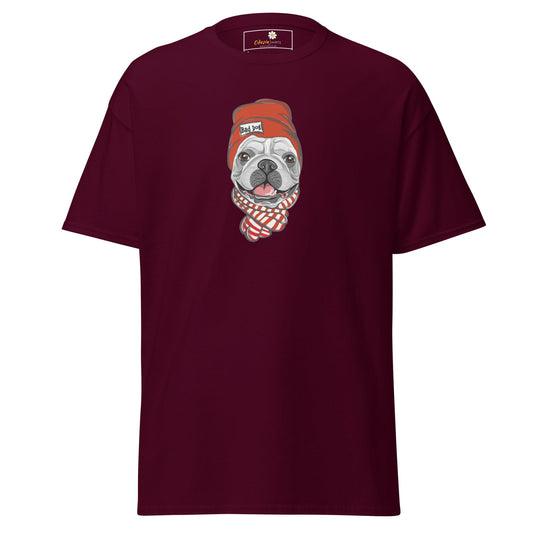 Art T-shirt Design Tee • Man / Woman • [s-xl] - Maroon / s