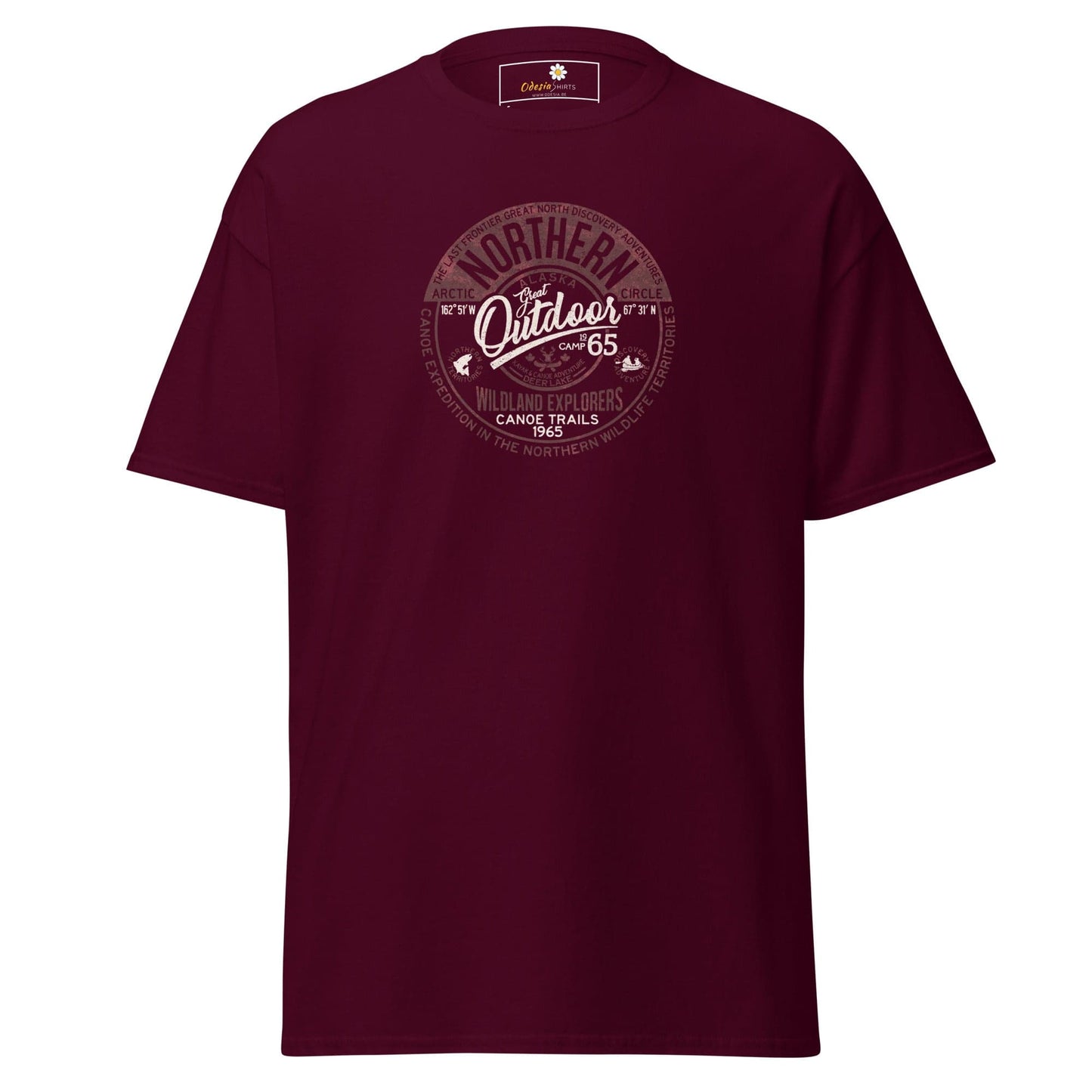 Art T-shirt Design Tee • Man / Woman • [s-xl] - Maroon / s