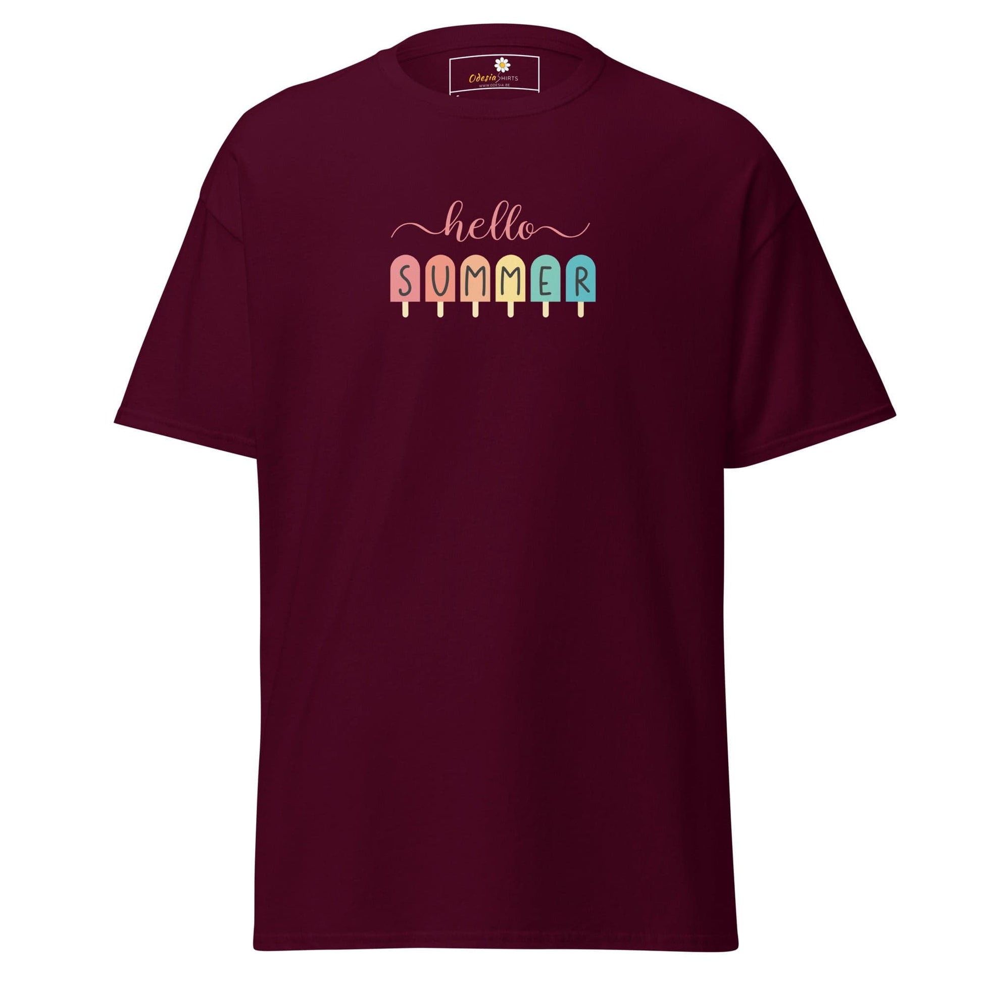Art T-shirt Design Tee • Man / Woman • [s-xl] - Maroon / s