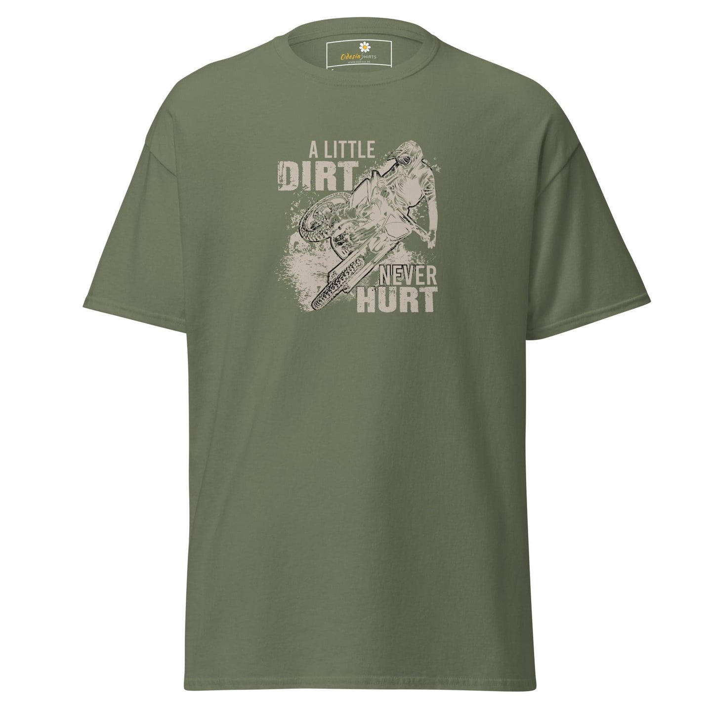 Art T-shirt Design Tee • Man / Woman • [s-xl] - Military Green / s