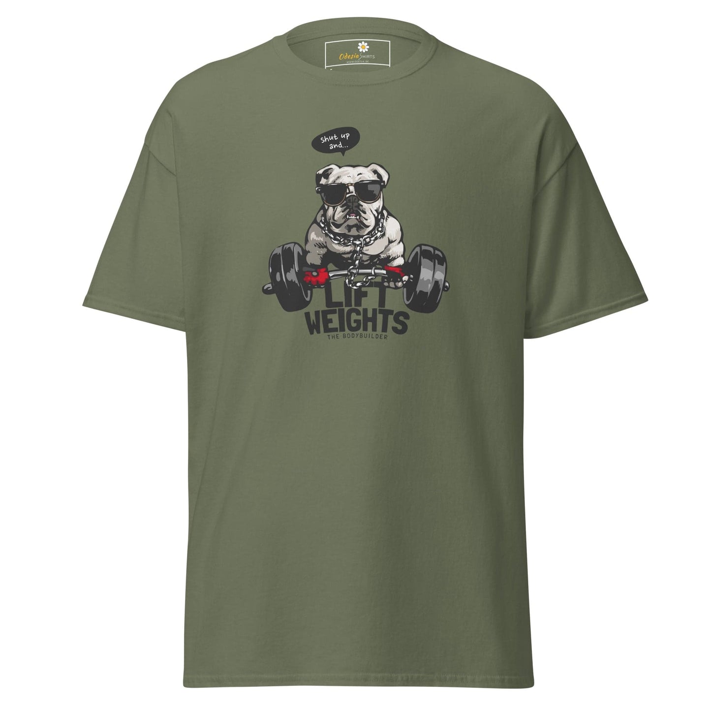Art T-shirt Design Tee • Man / Woman • [s-xl] - Military Green / s