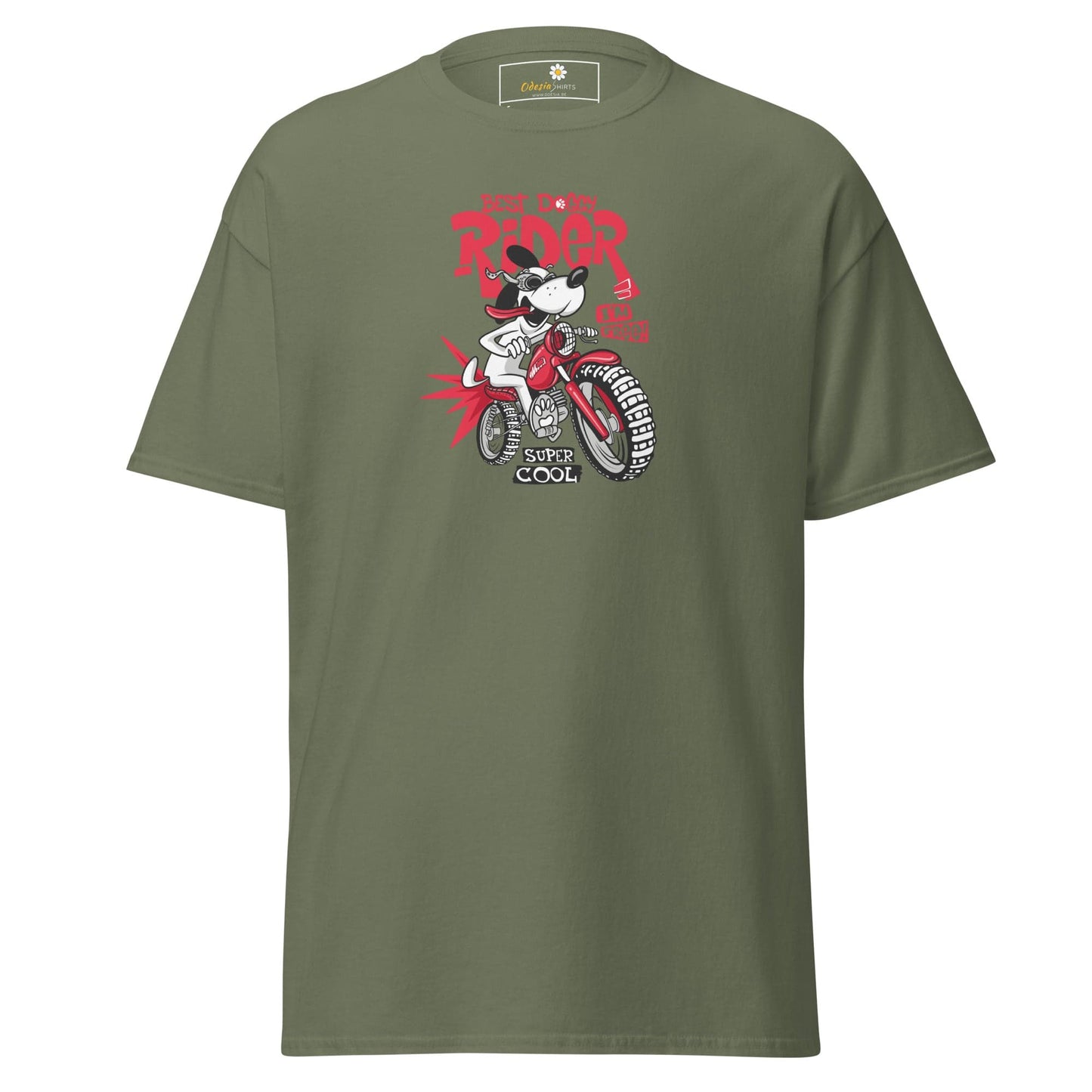 Art T-shirt Design Tee • Man / Woman • [s-xl] - Military Green / s