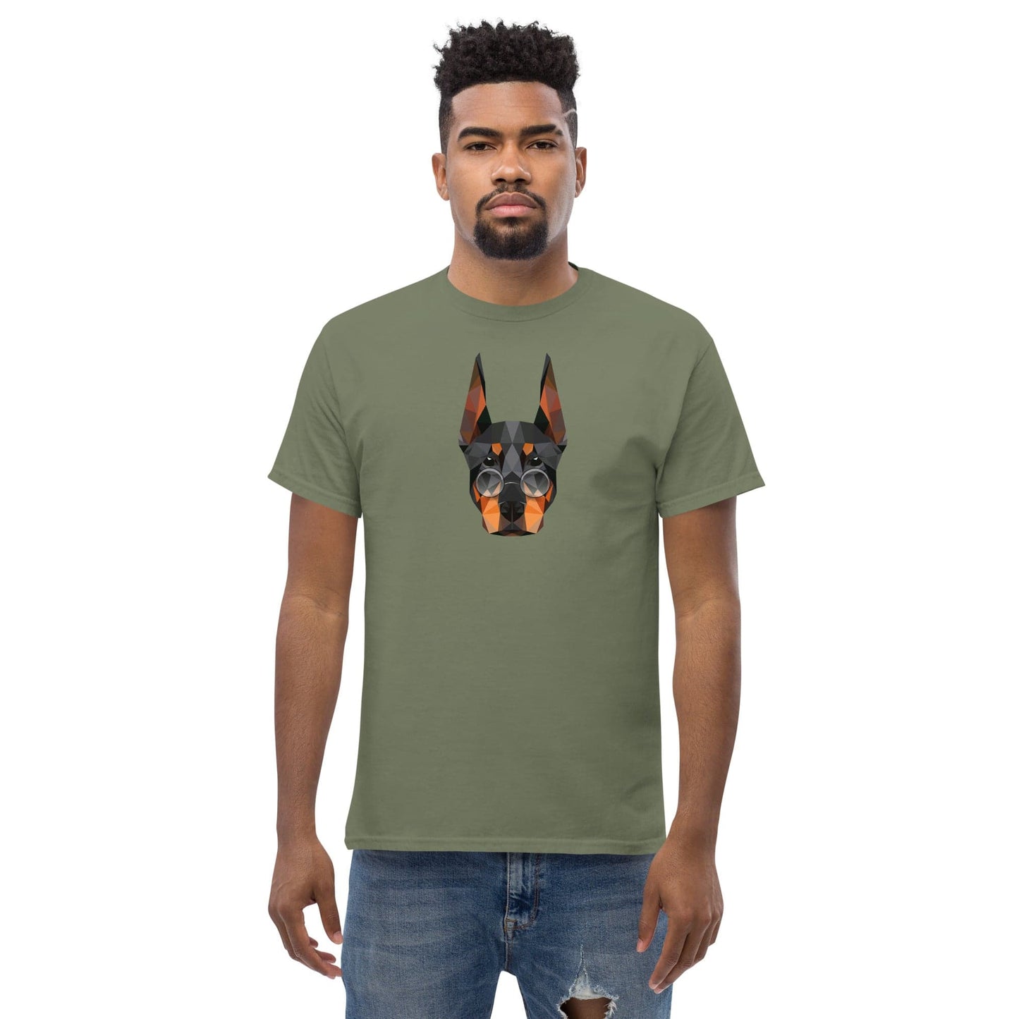 Art T-shirt Design Tee • Man / Woman • [s-xl] - Military Green / s