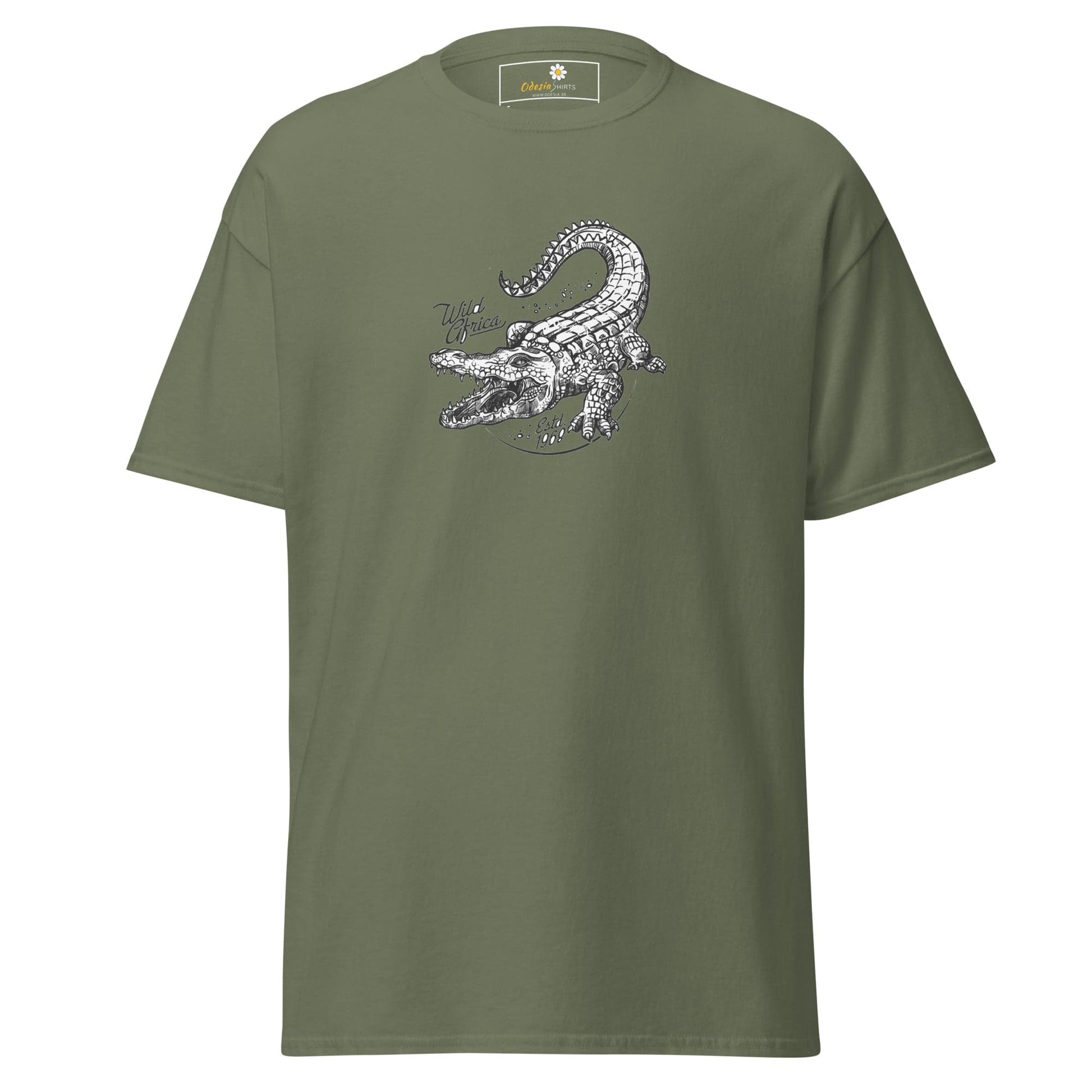 Art T-shirt Design Tee • Man / Woman • [s-xl] - Military Green / s