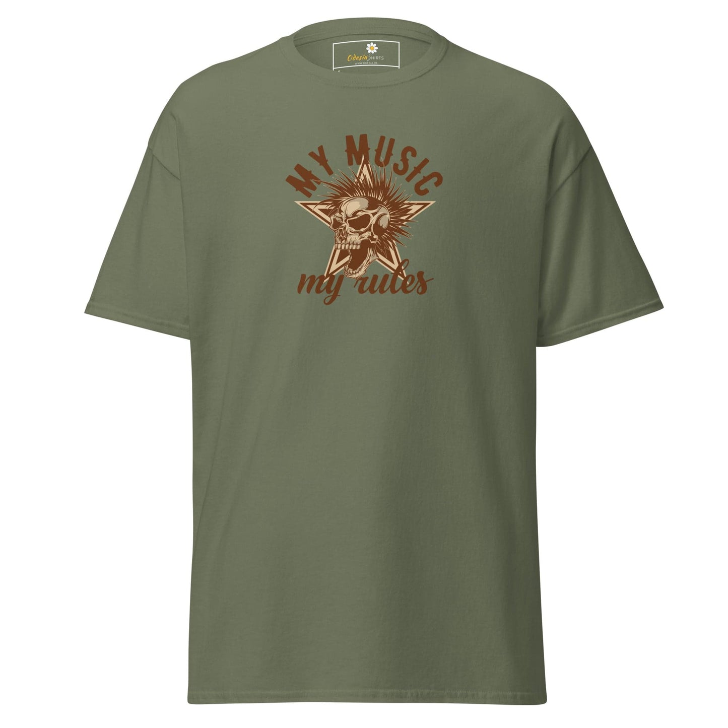 Art T-shirt Design Tee • Man / Woman • [s-xl] - Military Green / s