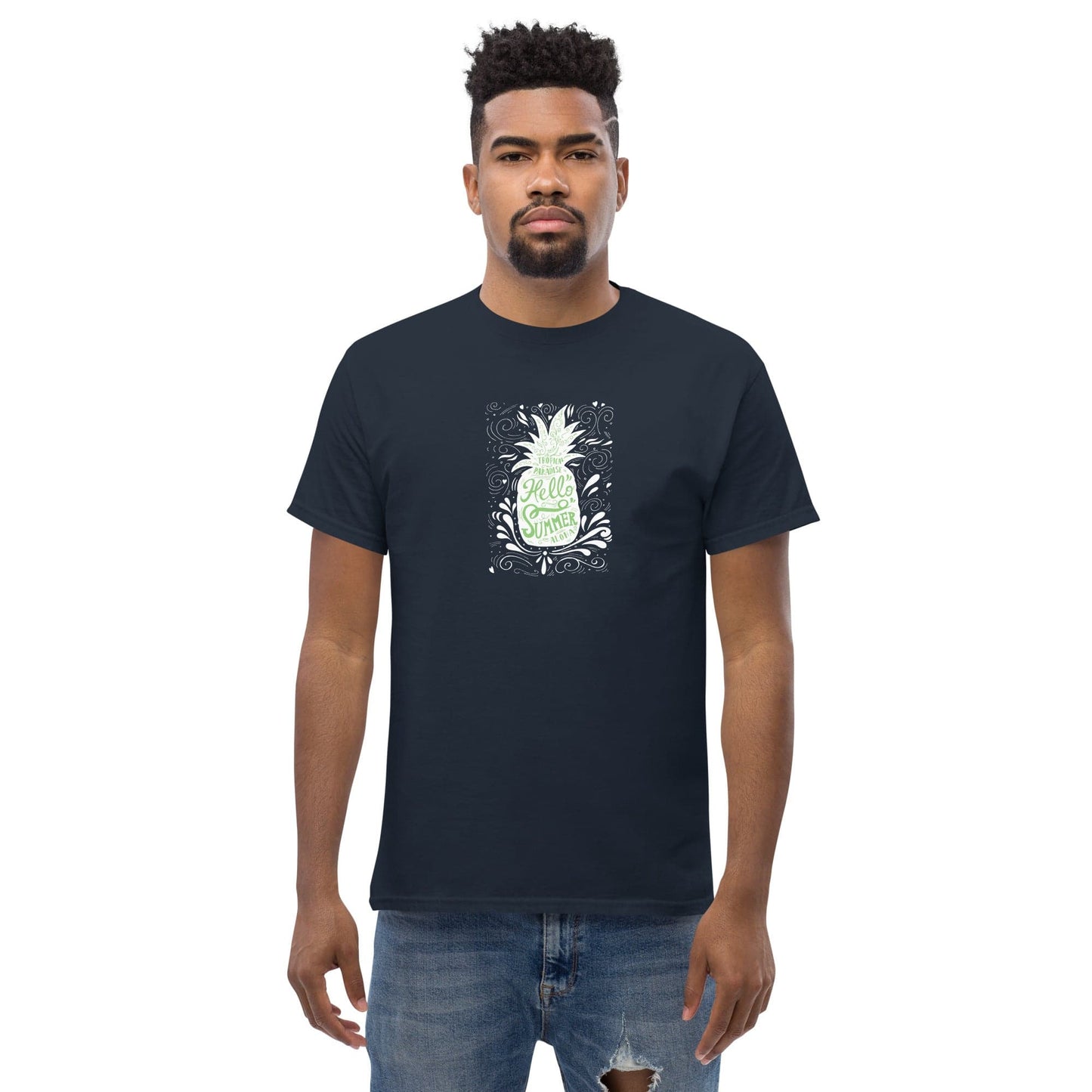 Art T-shirt Design Tee • Man / Woman • [s-xl] - Navy / s