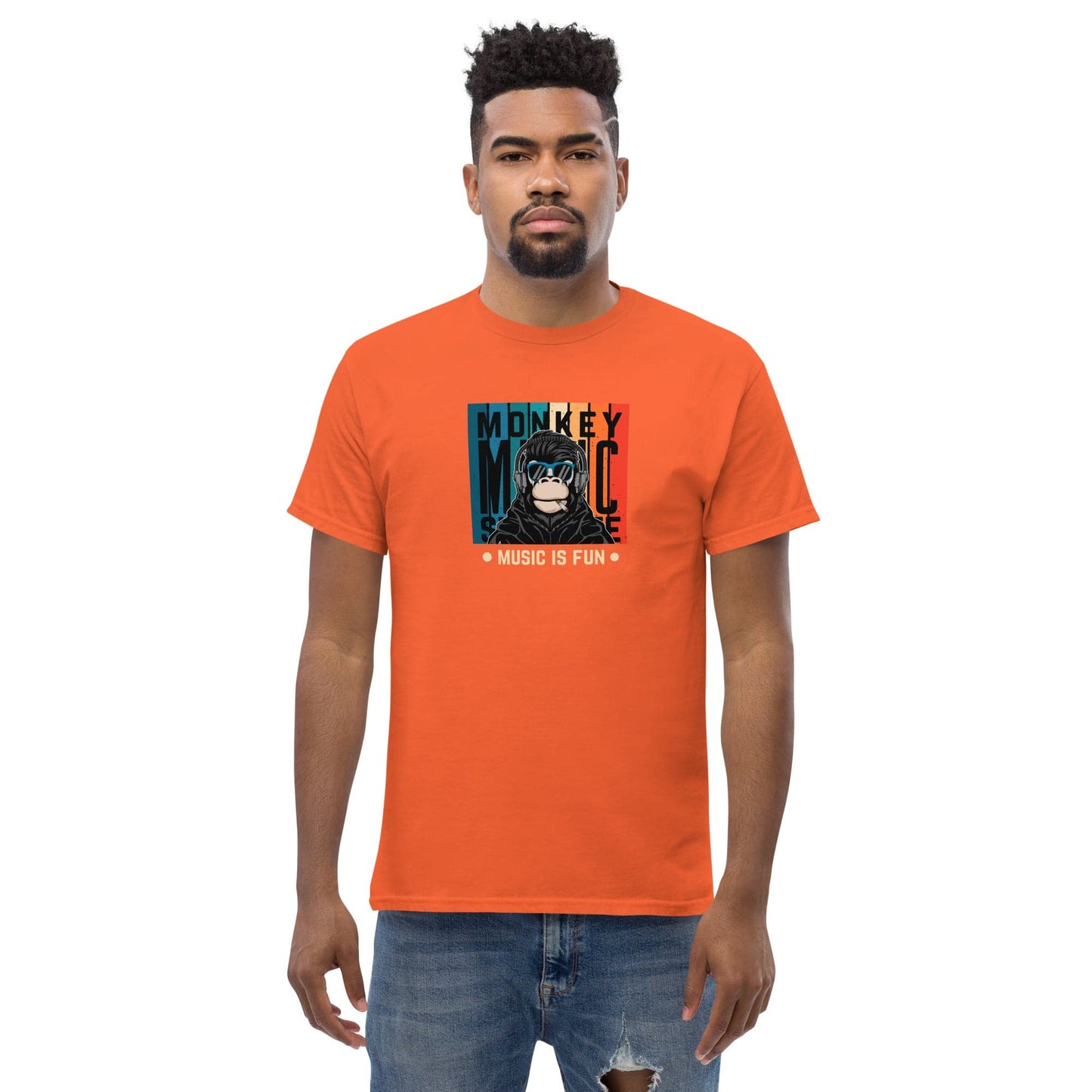 Art T-shirt Design Tee • Man / Woman • [s-xl] - Orange / s