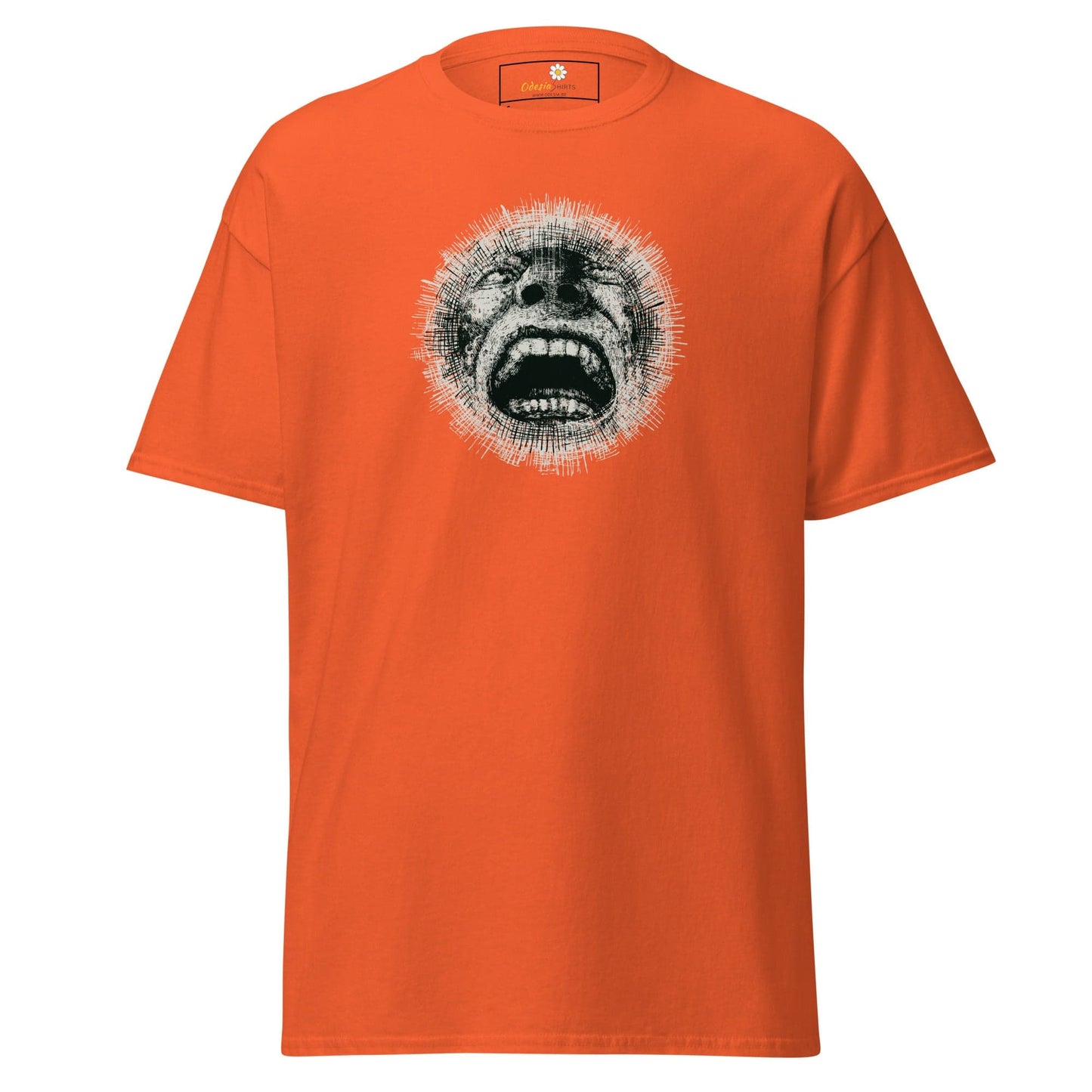Art T-shirt Design Tee • Man / Woman • [s-xl] - Orange / s
