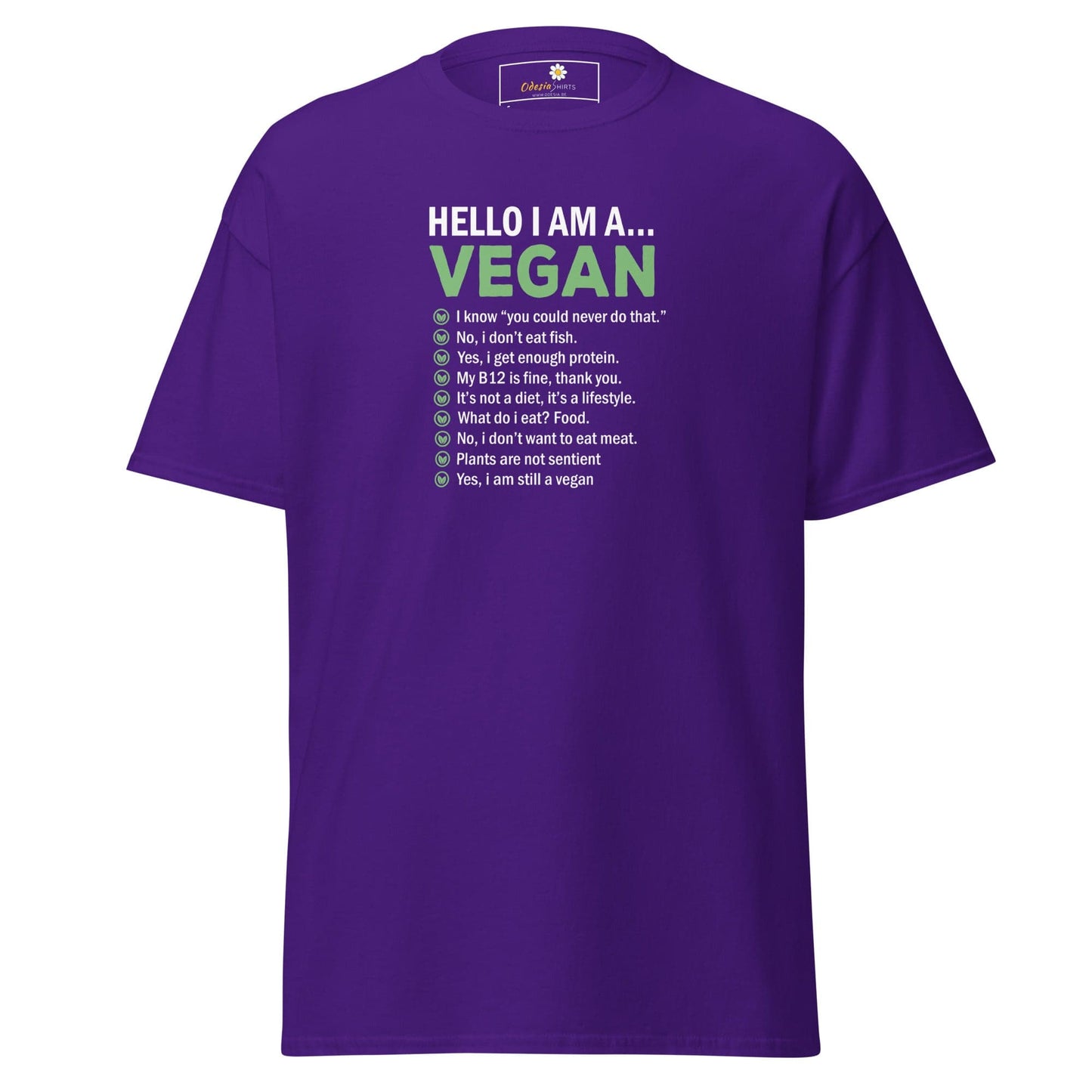Art T-shirt Design Tee • Man / Woman • [s-xl] - Purple / s