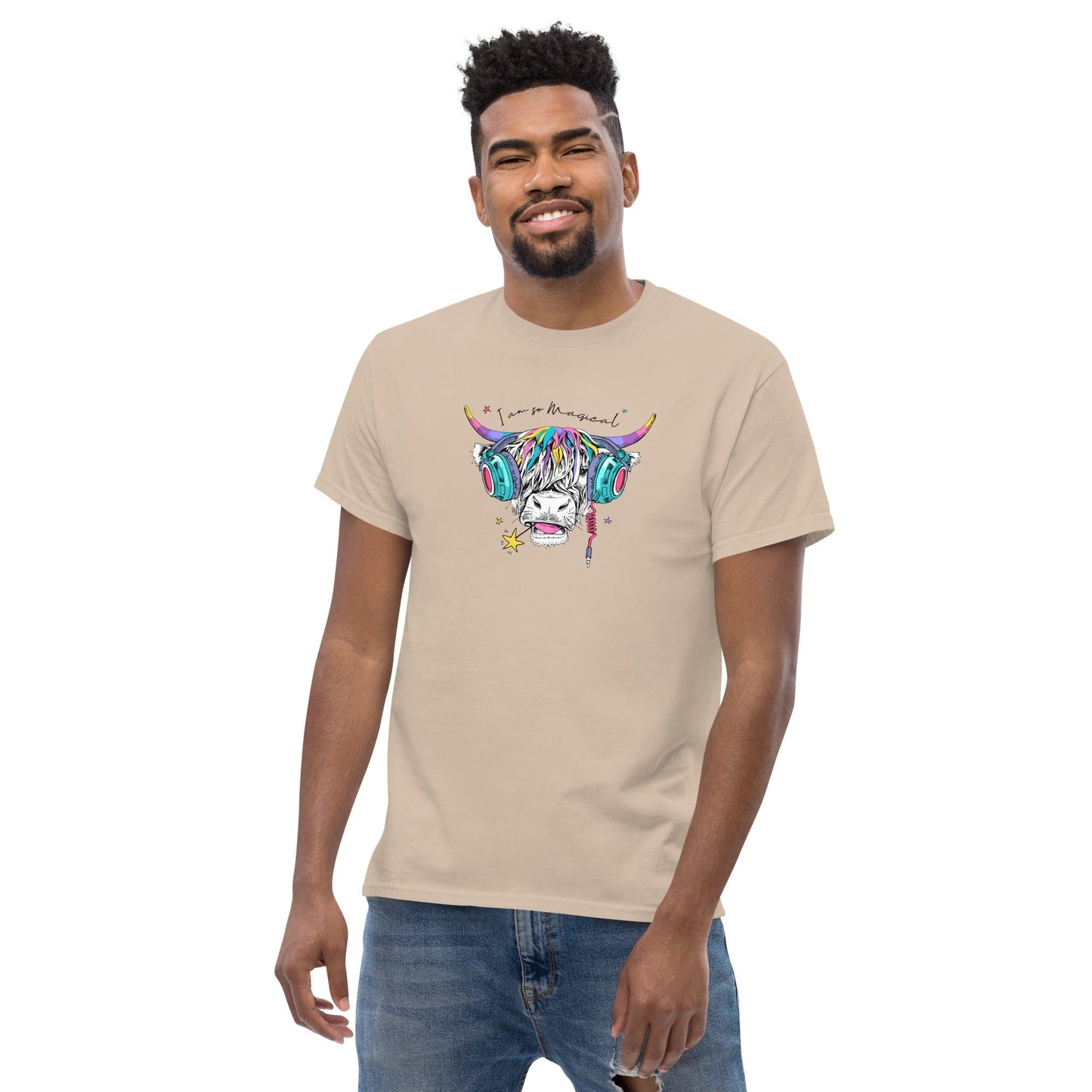 Art T-shirt Design Tee • Man / Woman • [s-xl] - Sand / s