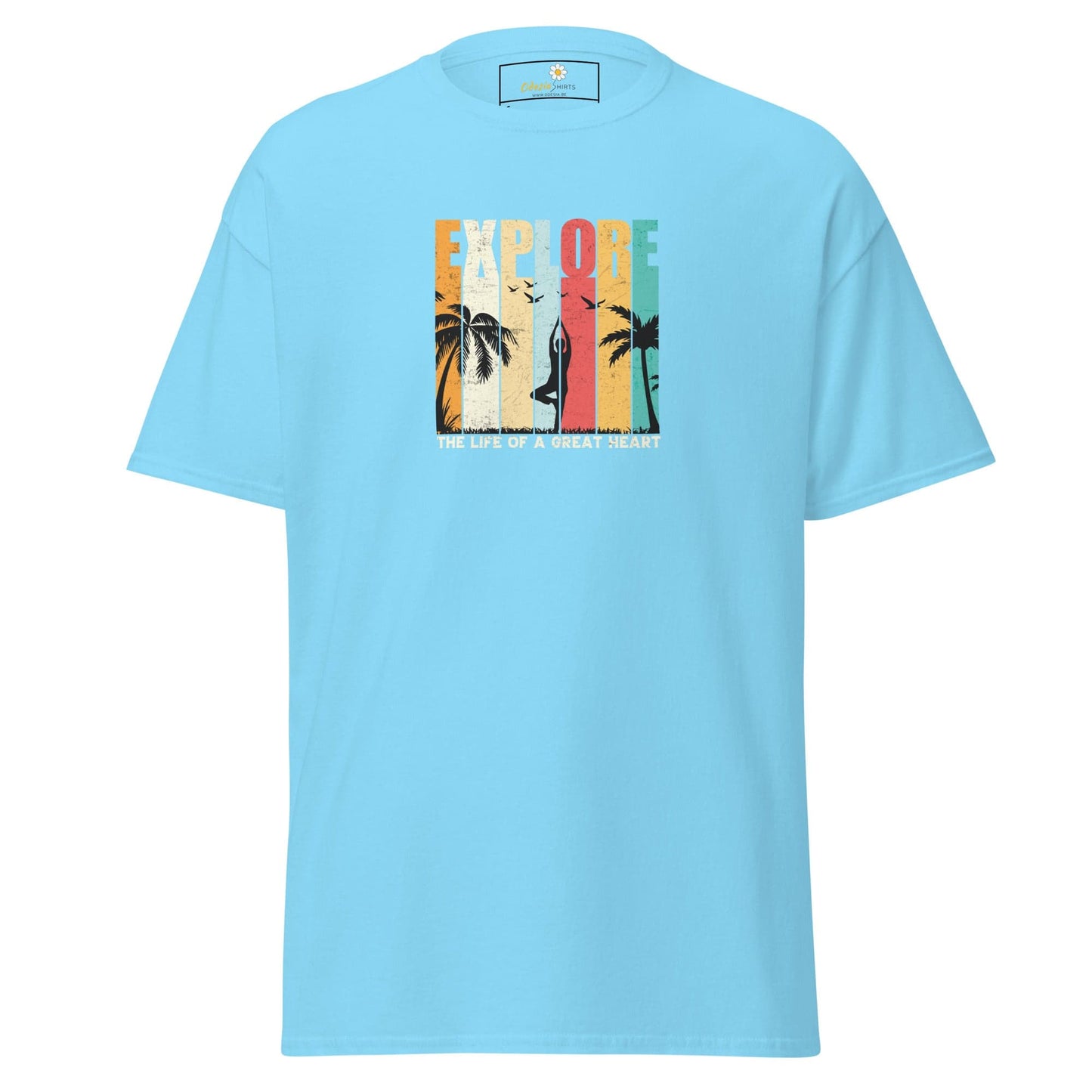 Art T-shirt Design Tee • Man / Woman • [s-xl] - Sky / s