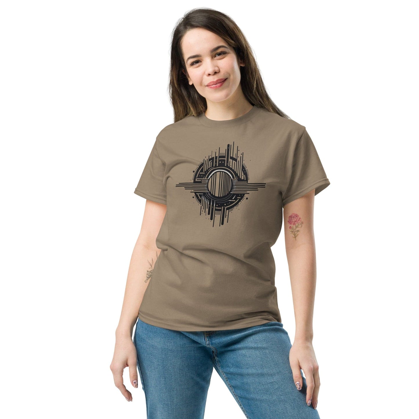 Art T-shirt Design Tee • Men / Women • [2xl-5xl] - Brown Savana / 2xl