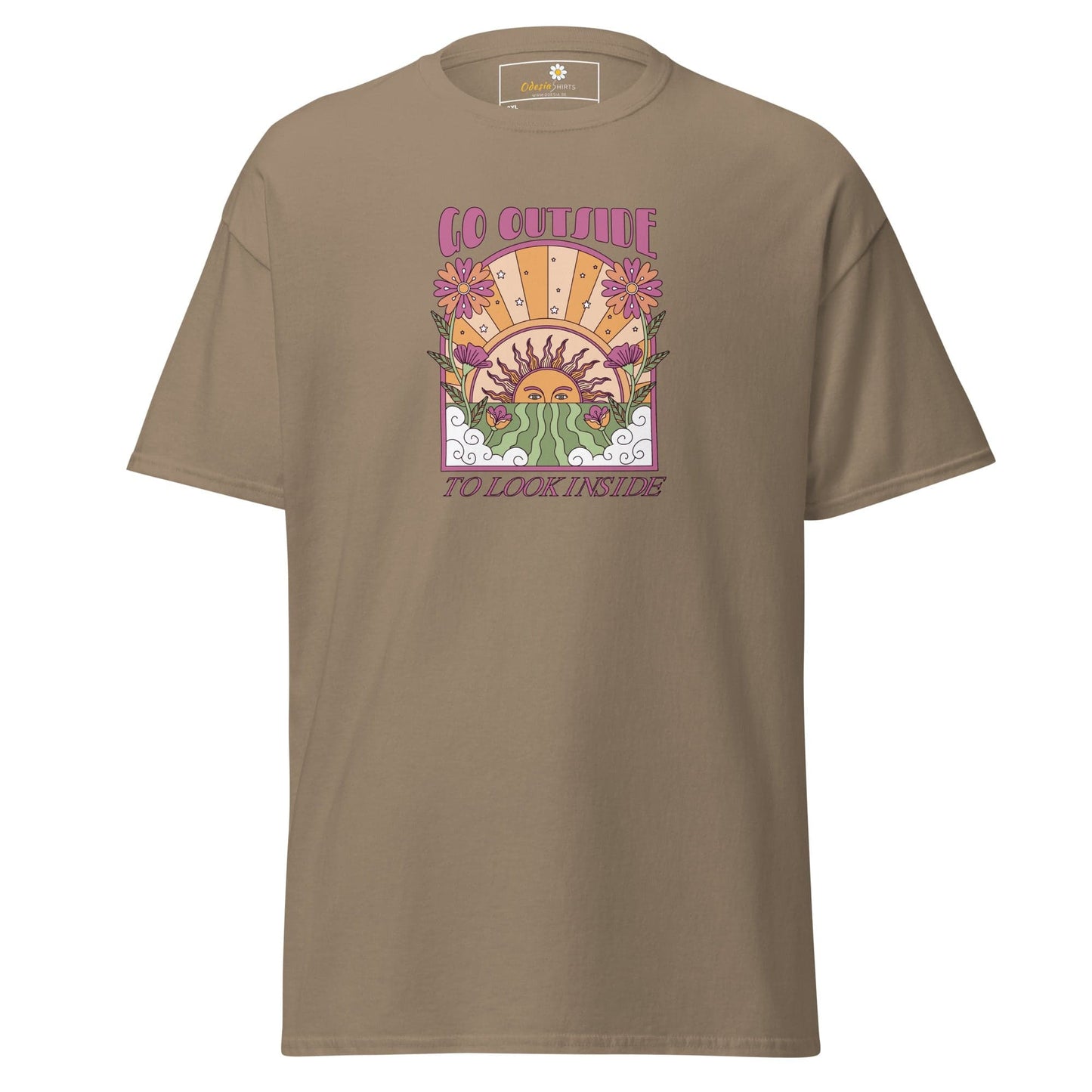 Art T-shirt Design Tee • Men / Women • [2xl-5xl] - Brown Savana / 2xl