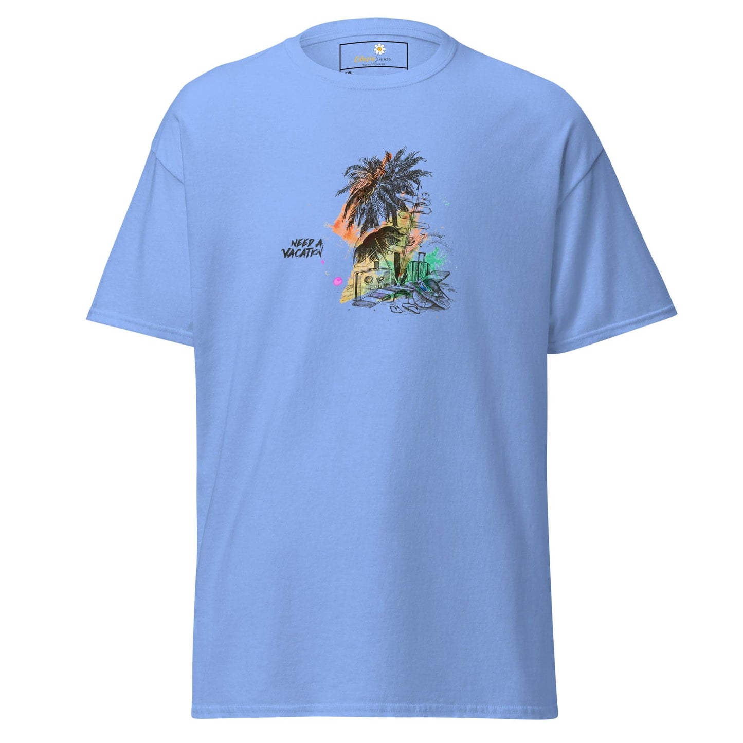 Art T-shirt Design Tee • Men / Women • [2xl-5xl] - Carolina Blue / 2xl