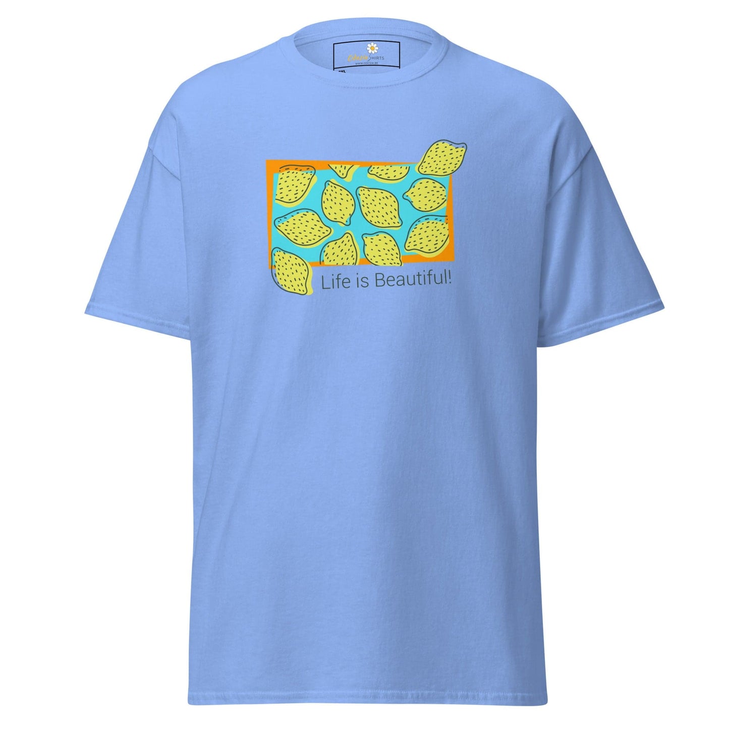 Art T-shirt Design Tee • Men / Women • [2xl-5xl] - Carolina Blue / 2xl