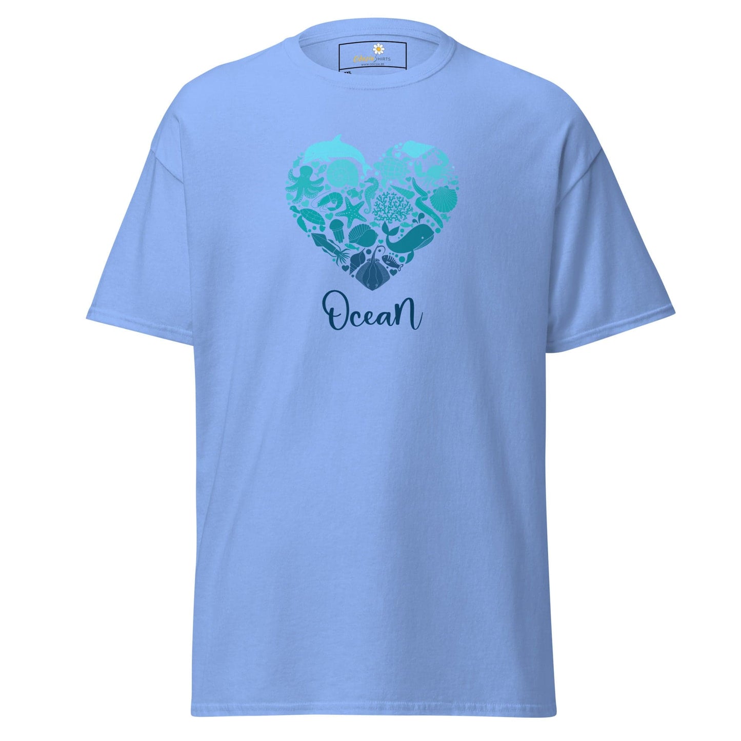 Art T-shirt Design Tee • Men / Women • [2xl-5xl] - Carolina Blue / 2xl
