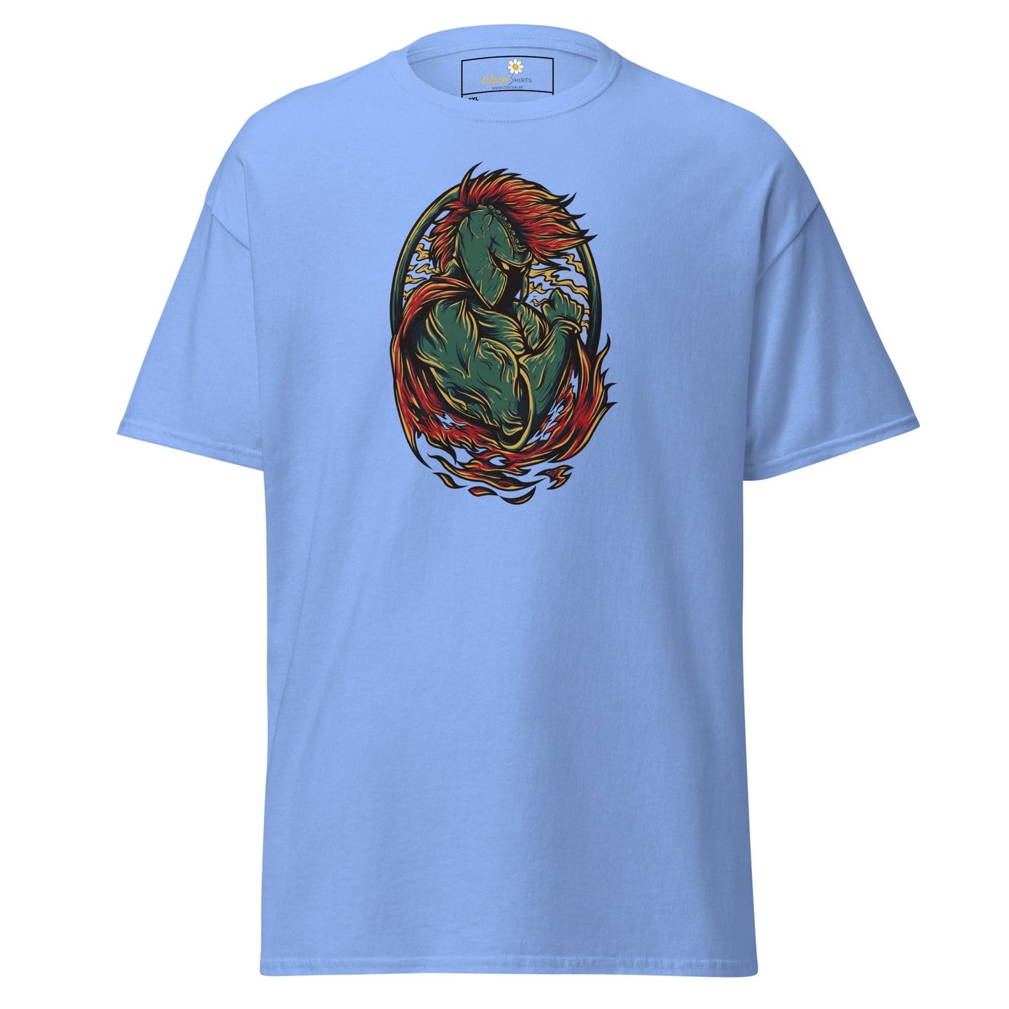 Art T-shirt Design Tee • Men / Women • [2xl-5xl] - Carolina Blue / 2xl