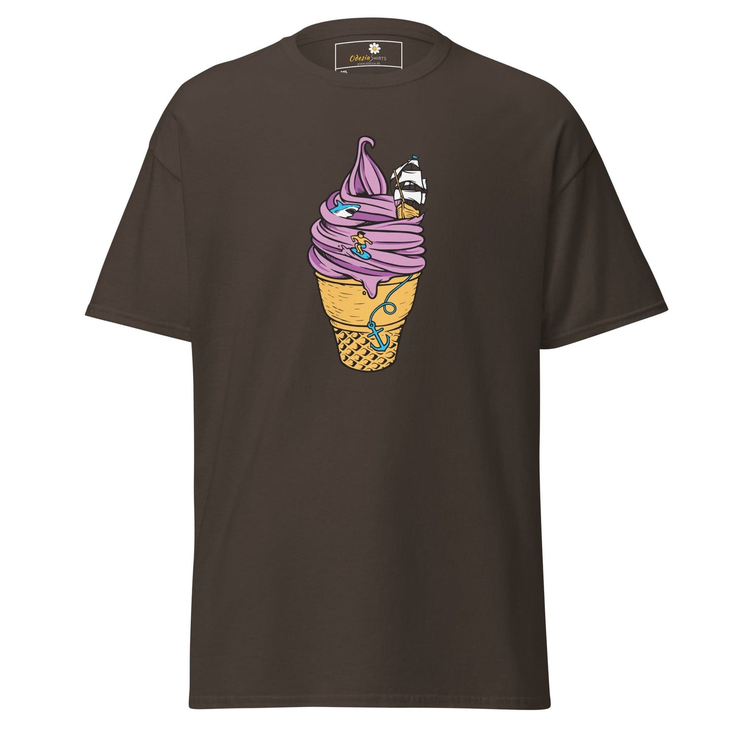 Art T-shirt Design Tee • Men / Women • [2xl-5xl] - Dark Chocolate / 2xl