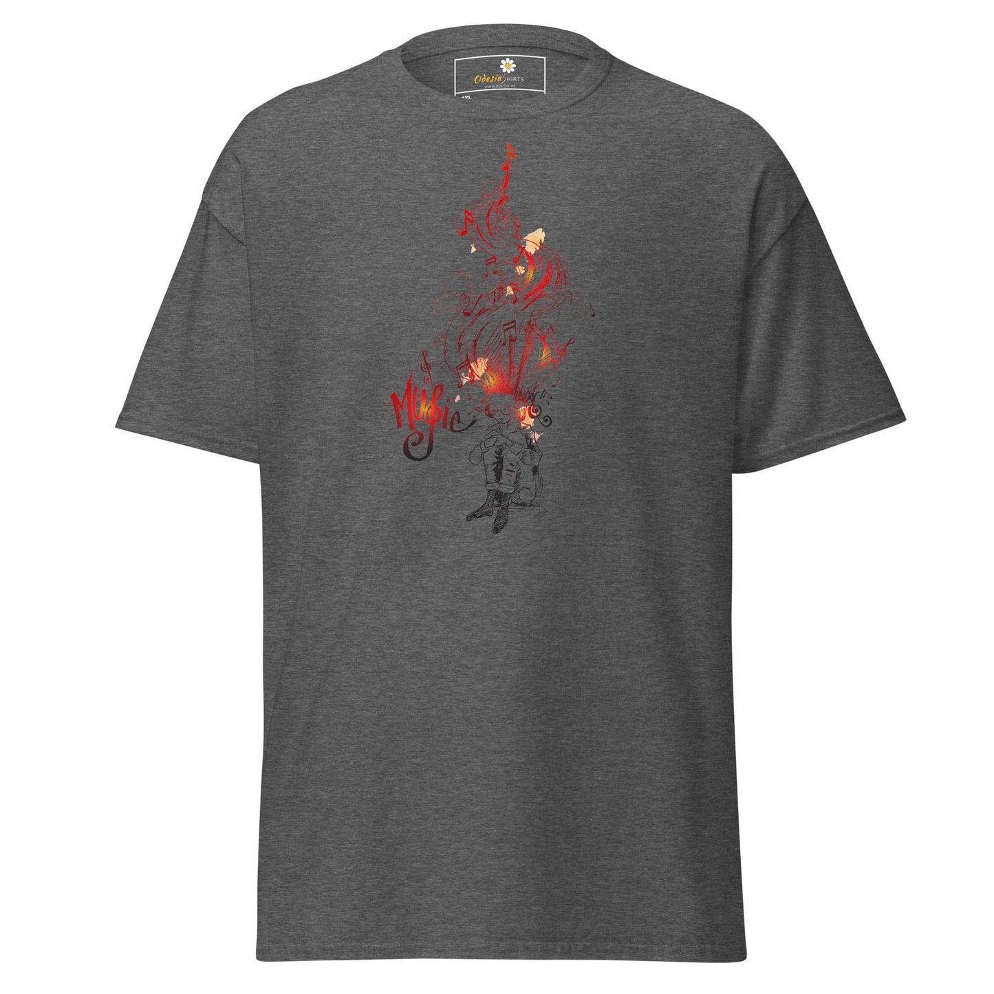 Art T-shirt Design Tee • Men / Women • [2xl-5xl] - Dark Heather / 2xl