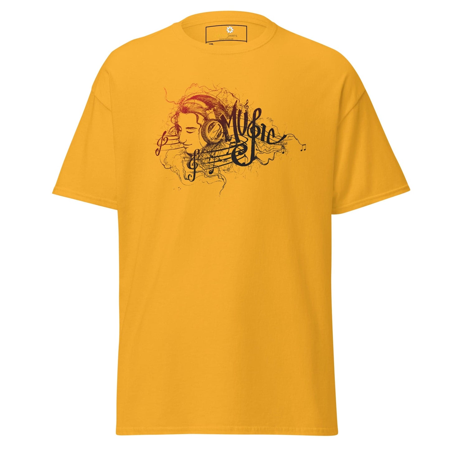 Art T-shirt Design Tee • Men / Women • [2xl-5xl] - Gold / 2xl