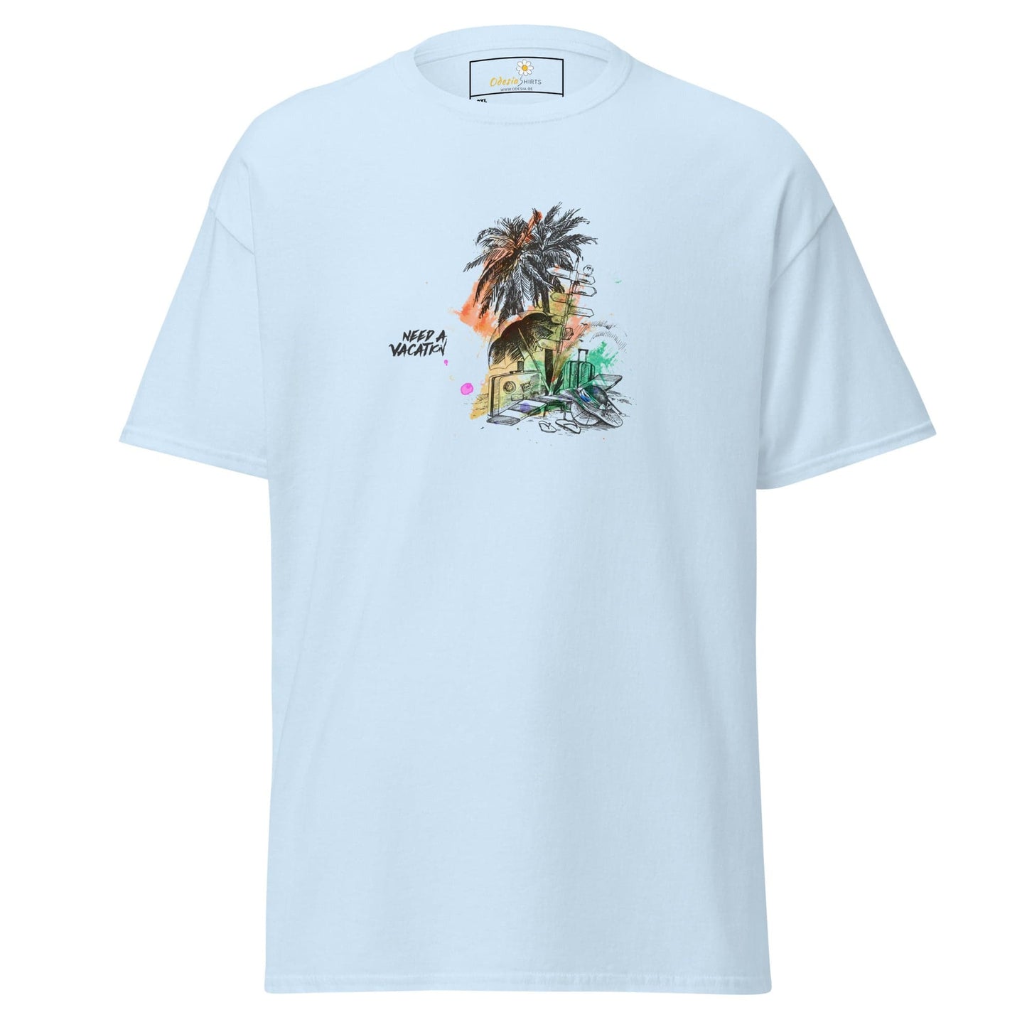 Art T-shirt Design Tee • Men / Women • [2xl-5xl] - Light Blue / 2xl