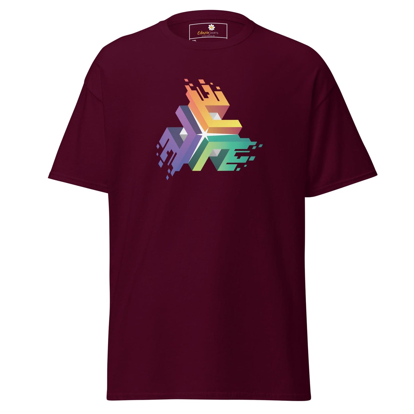 Art T-shirt Design Tee • Men / Women • [2xl-5xl] - Maroon / 2xl