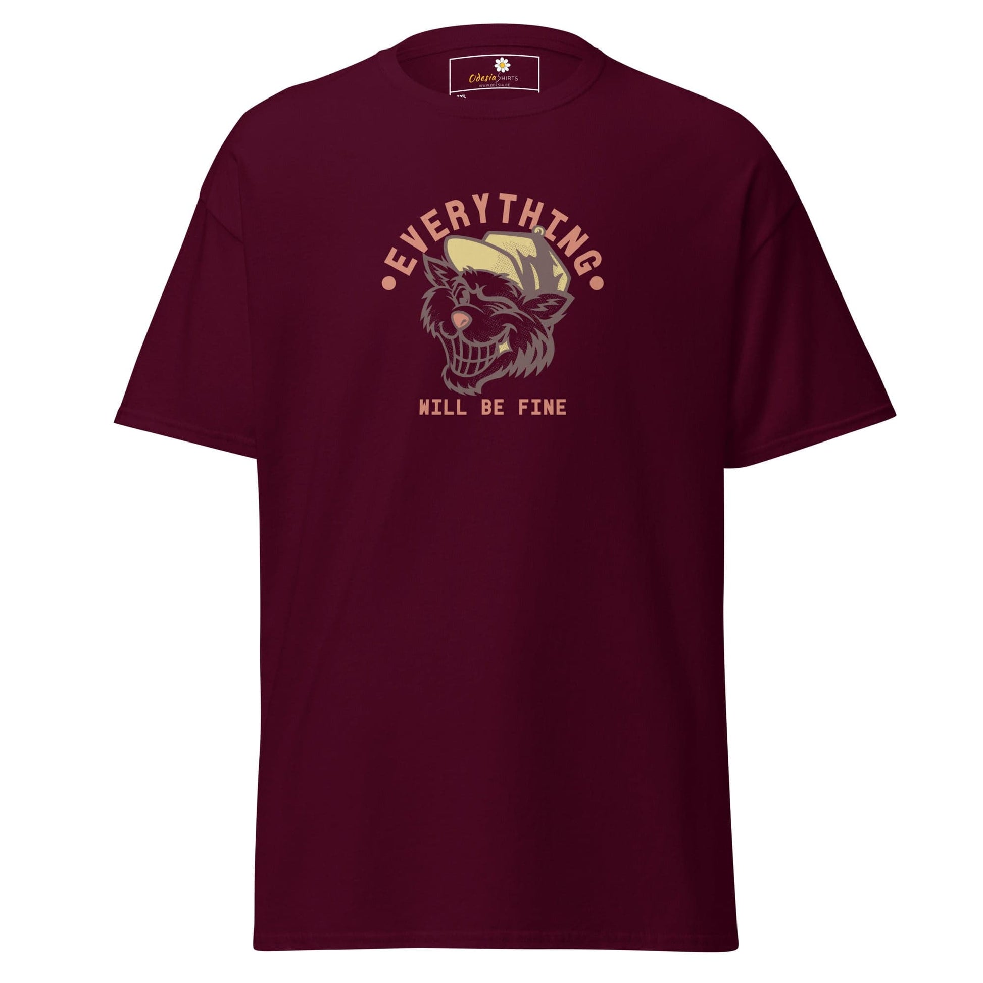 Art T-shirt Design Tee • Men / Women • [2xl-5xl] - Maroon / 2xl