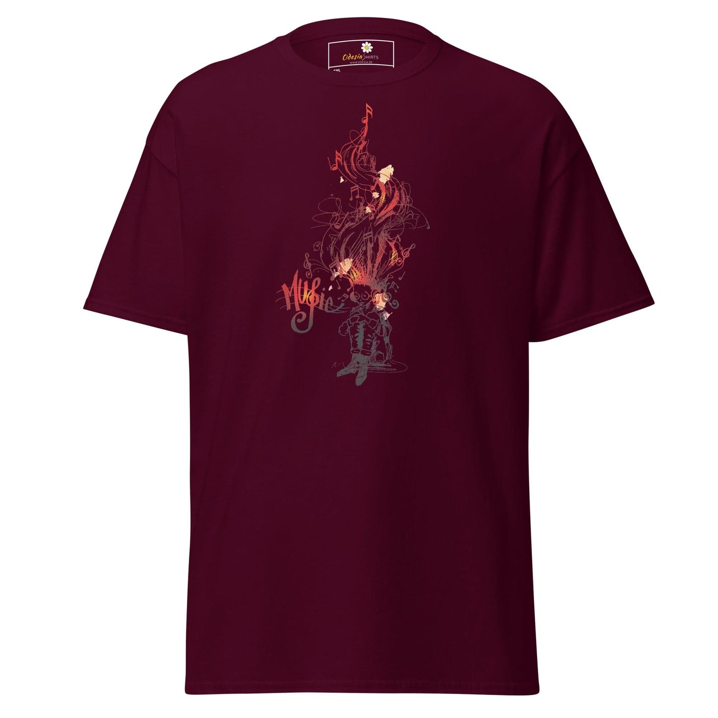 Art T-shirt Design Tee • Men / Women • [2xl-5xl] - Maroon / 2xl
