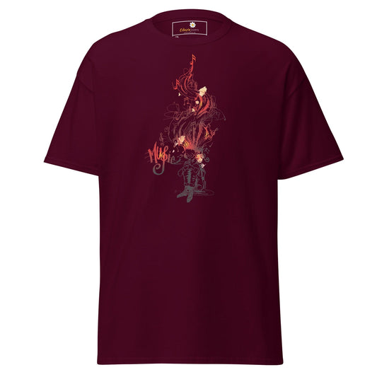 Art T-shirt Design Tee • Men / Women • [2xl-5xl] - Maroon / 2xl