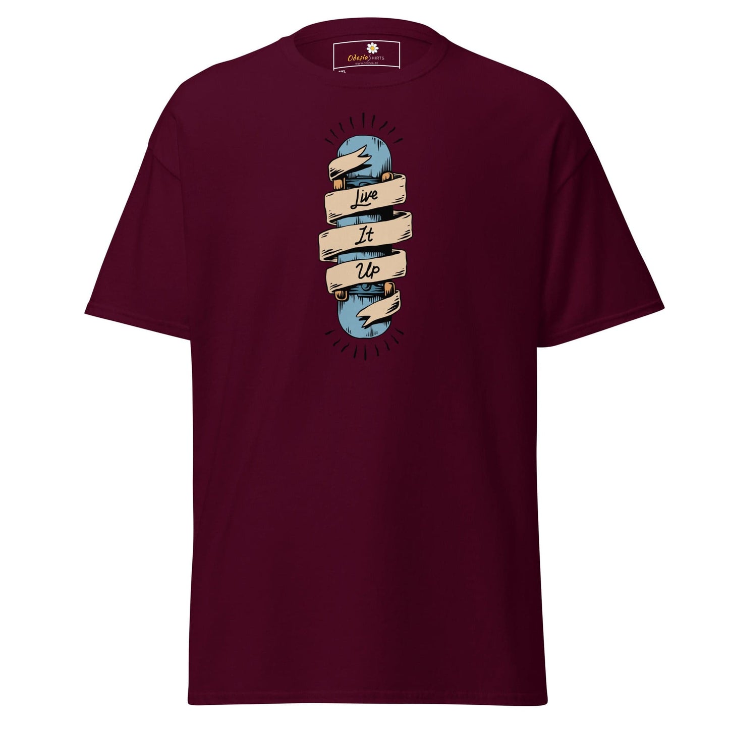 Art T-shirt Design Tee • Men / Women • [2xl-5xl] - Maroon / 2xl