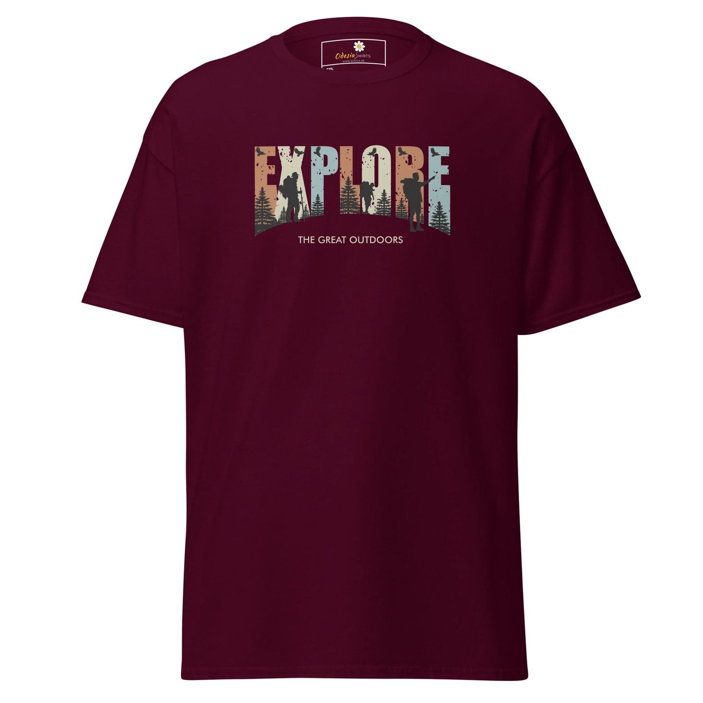 Art T-shirt Design Tee • Men / Women • [2xl-5xl] - Maroon / 2xl