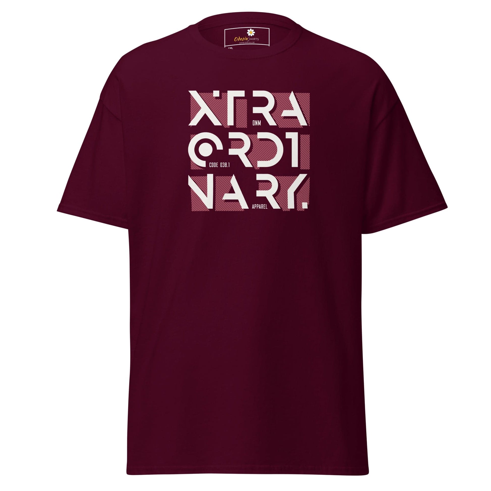 Art T-shirt Design Tee • Men / Women • [2xl-5xl] - Maroon / 2xl