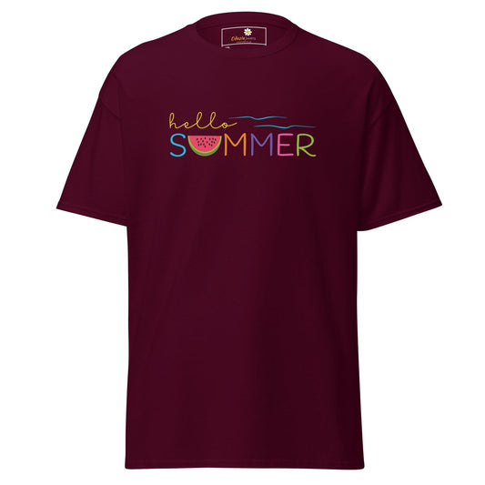 Art T-shirt Design Tee • Men / Women • [2xl-5xl] - Maroon / 2xl